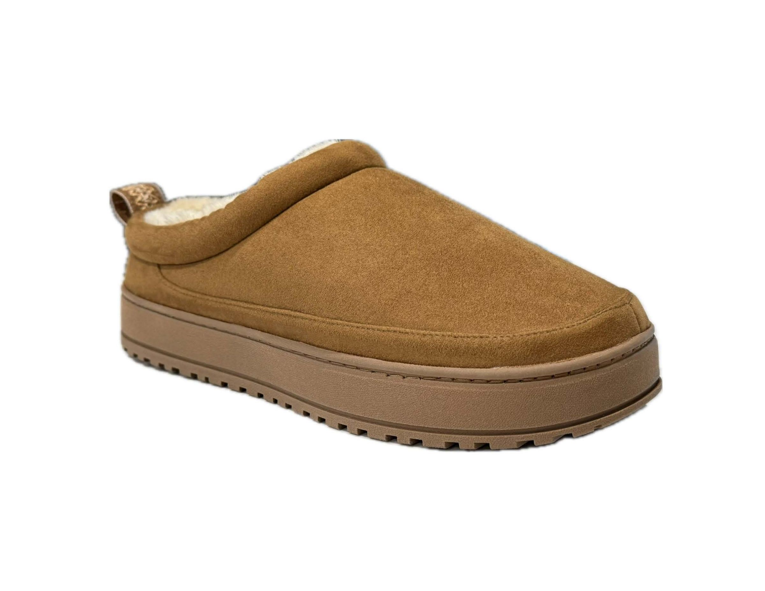 slide 7 of 8, Falls Creek Men's Slipper Deacon, Chestnut, Size S, 1 ct