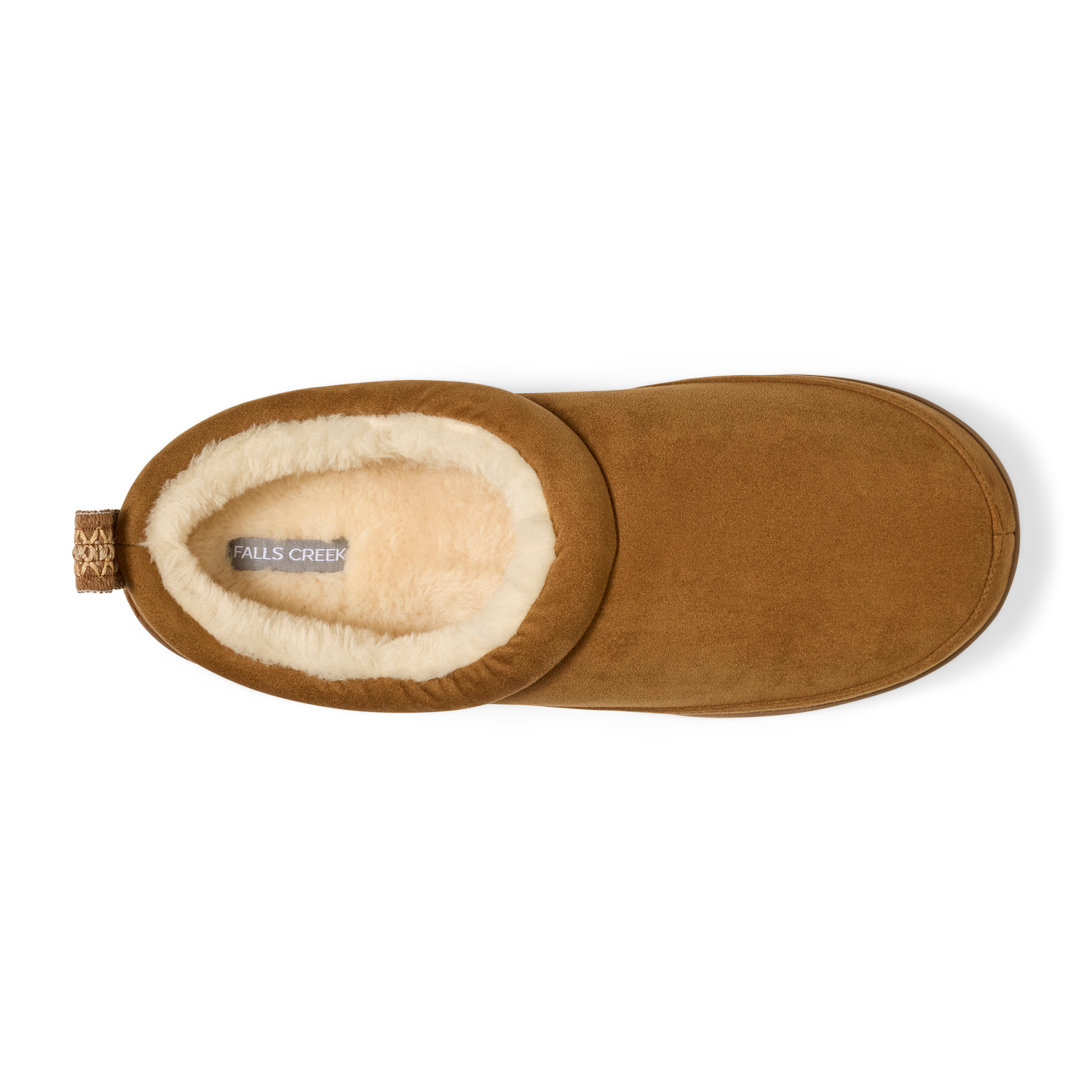 slide 8 of 8, Falls Creek Men's Slipper Deacon, Chestnut, Size M, 1 ct