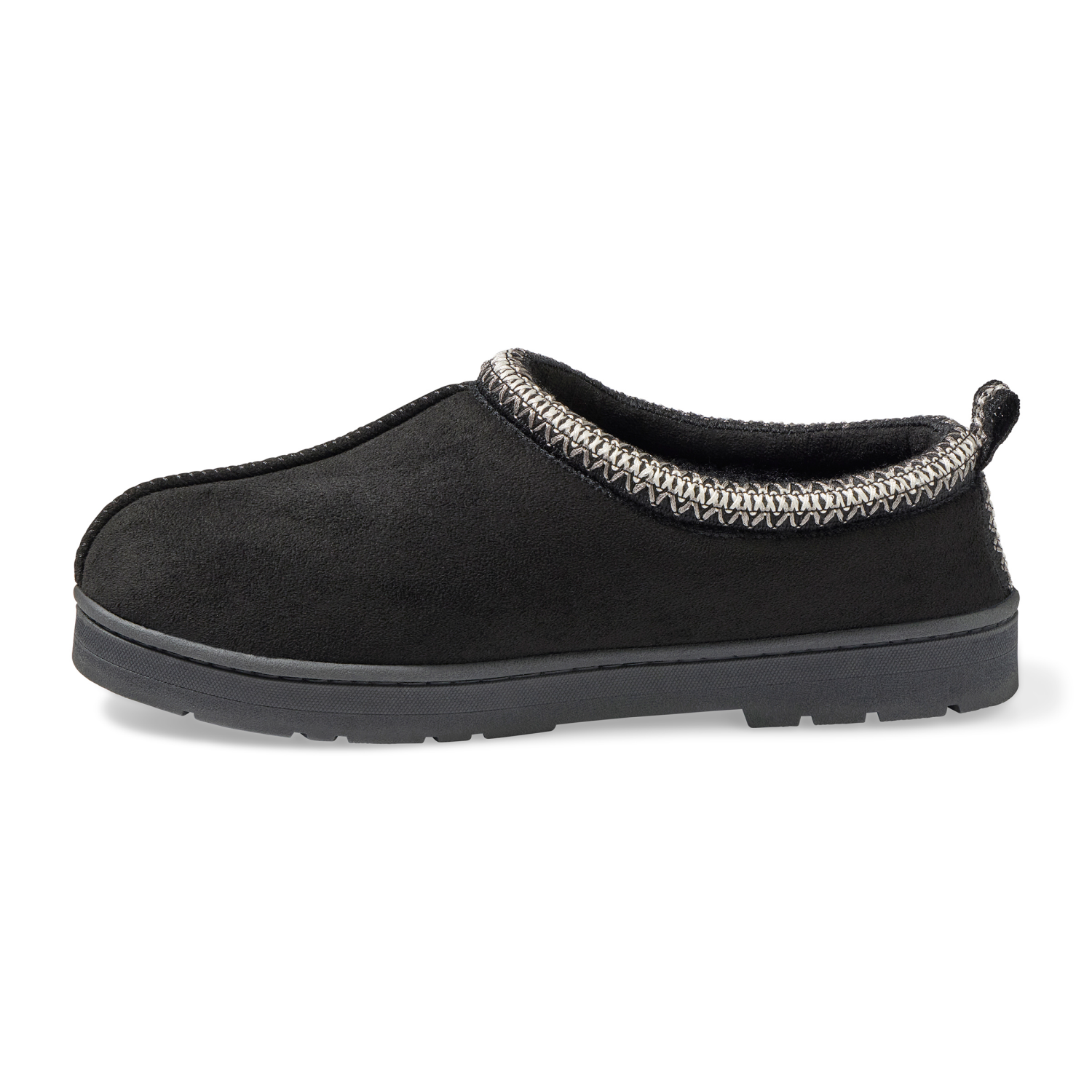 slide 4 of 8, Falls Creek Men's Slipper Duncan, Black, Size S, 1 ct