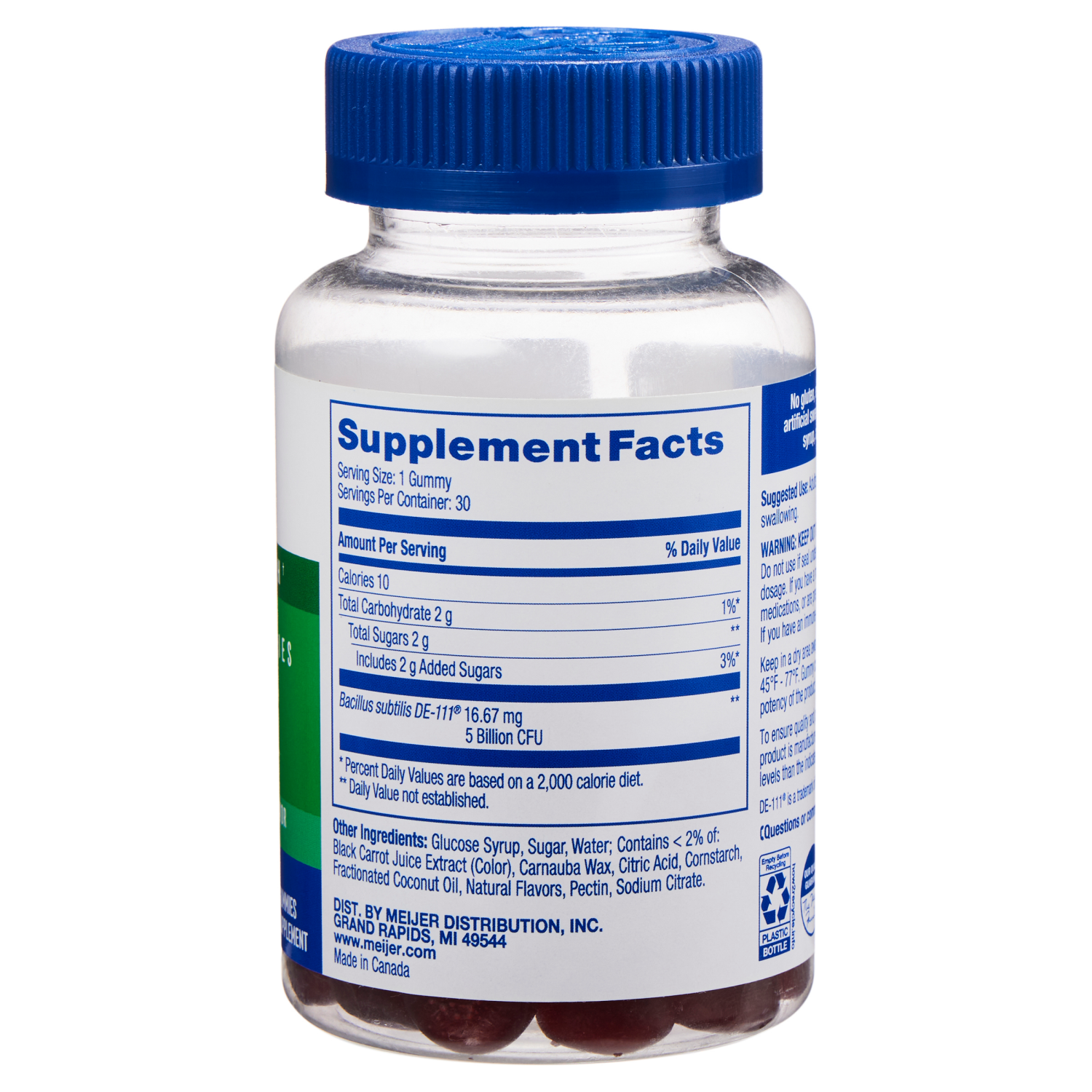 slide 3 of 3, Mw Probiotic Gummy 5Bcfu, 30 ct