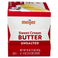 slide 13 of 29, Meijer Unsalted Butter Sticks, 16 oz