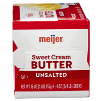 slide 18 of 29, Meijer Unsalted Butter Sticks, 16 oz