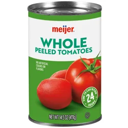 Meijer Tomatoes Whole Peeled 14.5 Oz