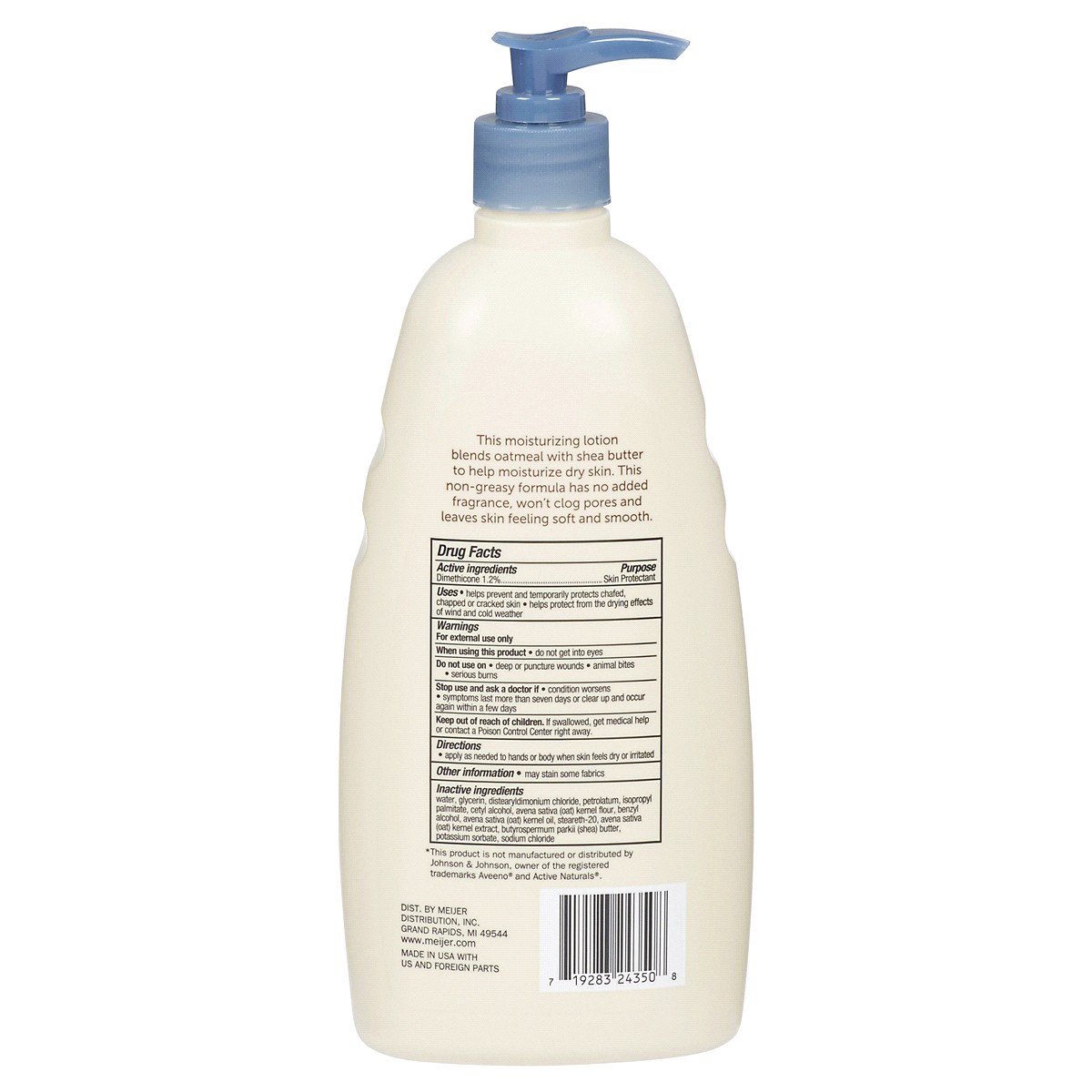 slide 2 of 2, Meijer Skin Relieving Moisturizing Lotion, 18 oz