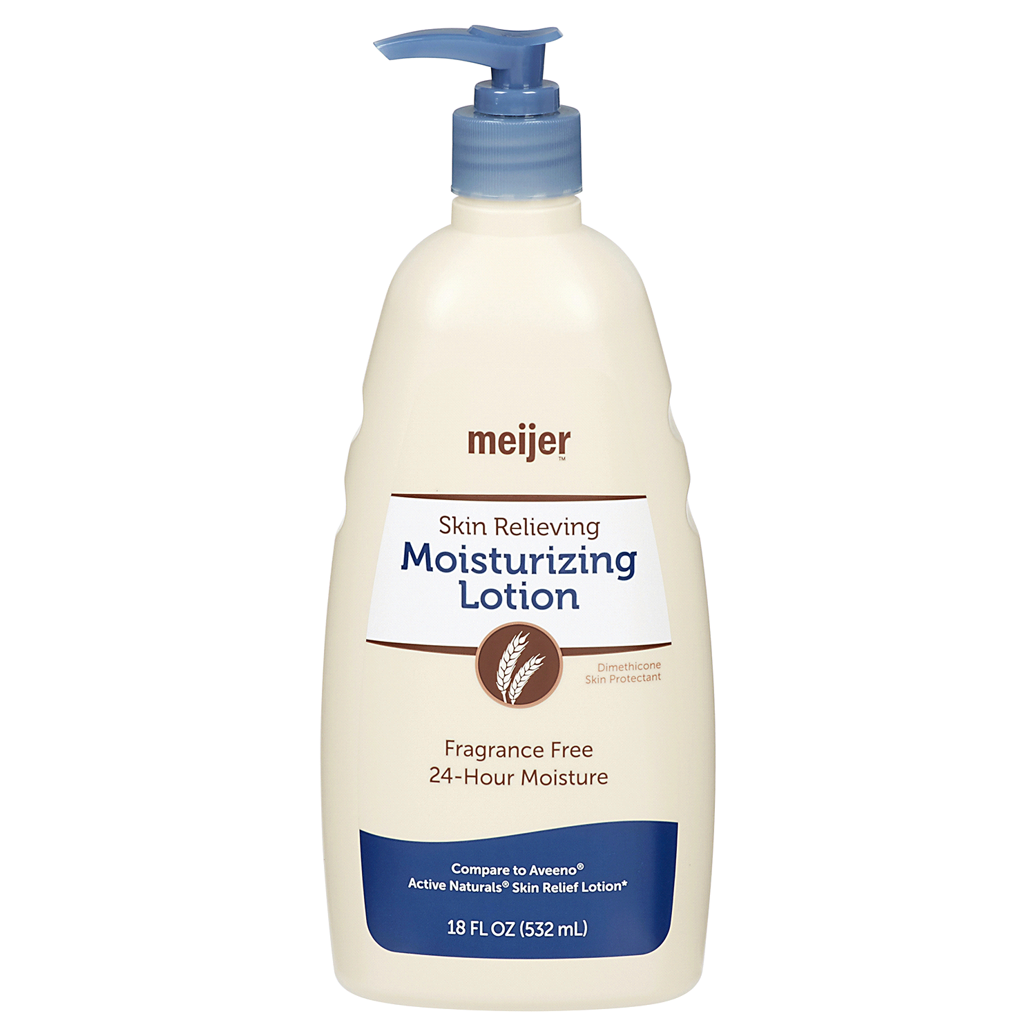 slide 1 of 2, Meijer Skin Relieving Moisturizing Lotion, 18 oz