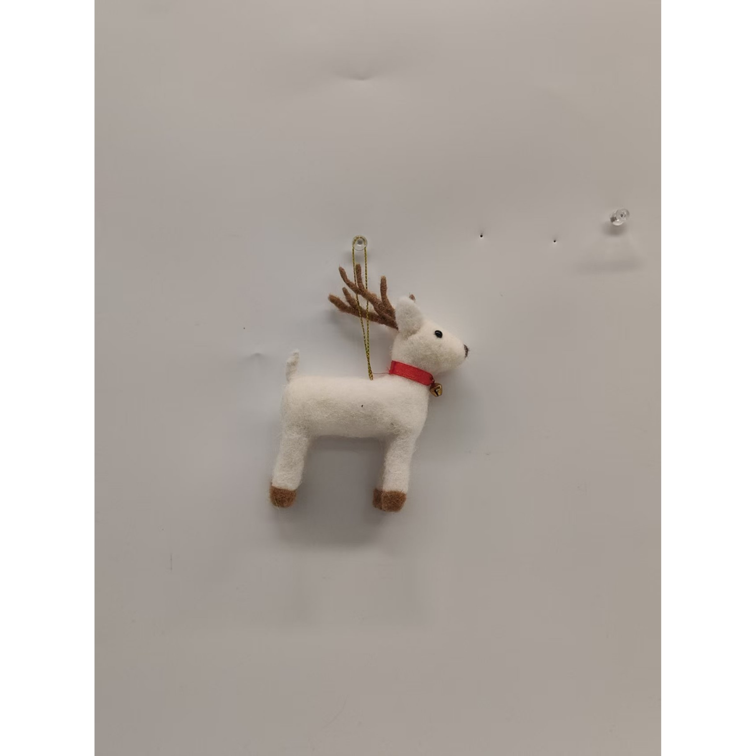 slide 2 of 4, December Home Reindeer Ornament, 2 Assortment, 5 in