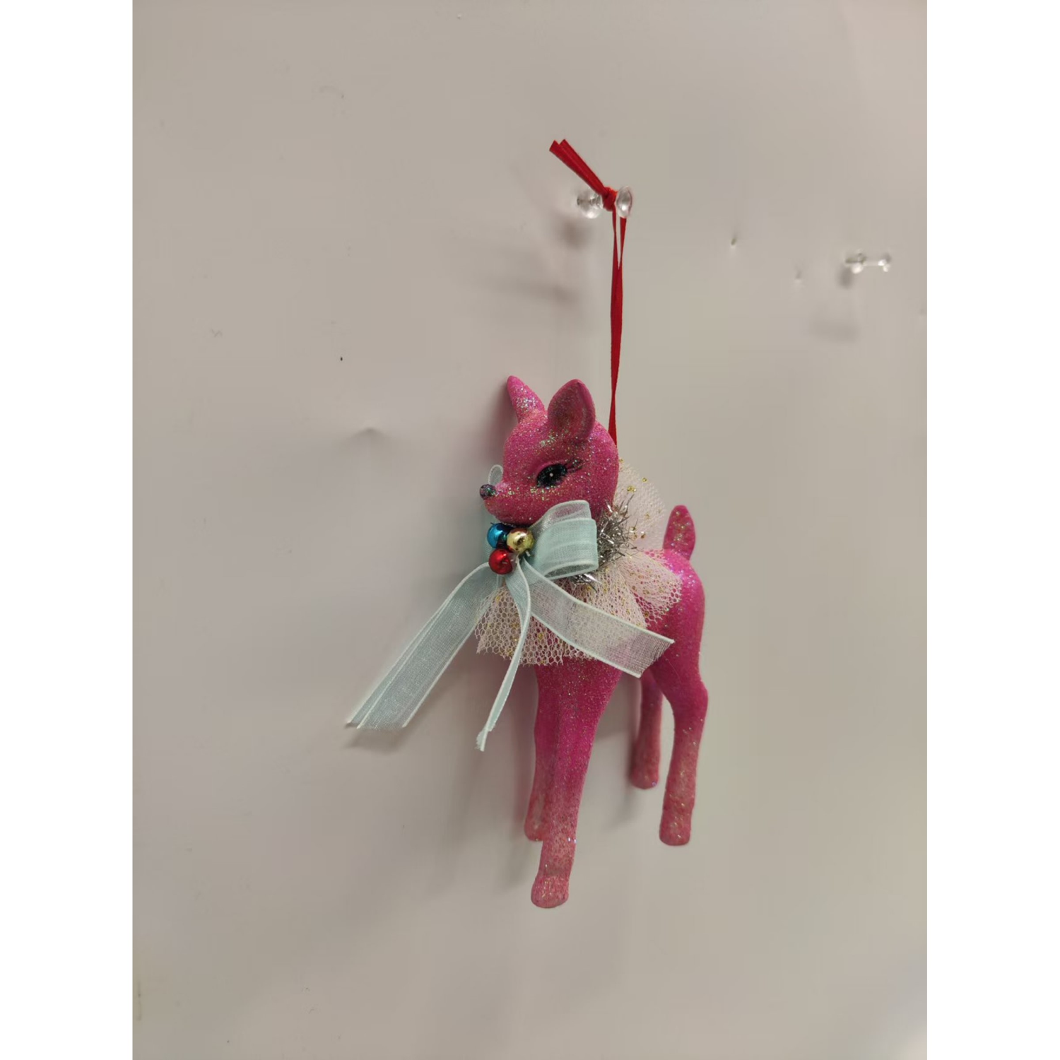 slide 3 of 4, December Home Resin Reindeer Ornament, 2 Assortment, 4.75 in