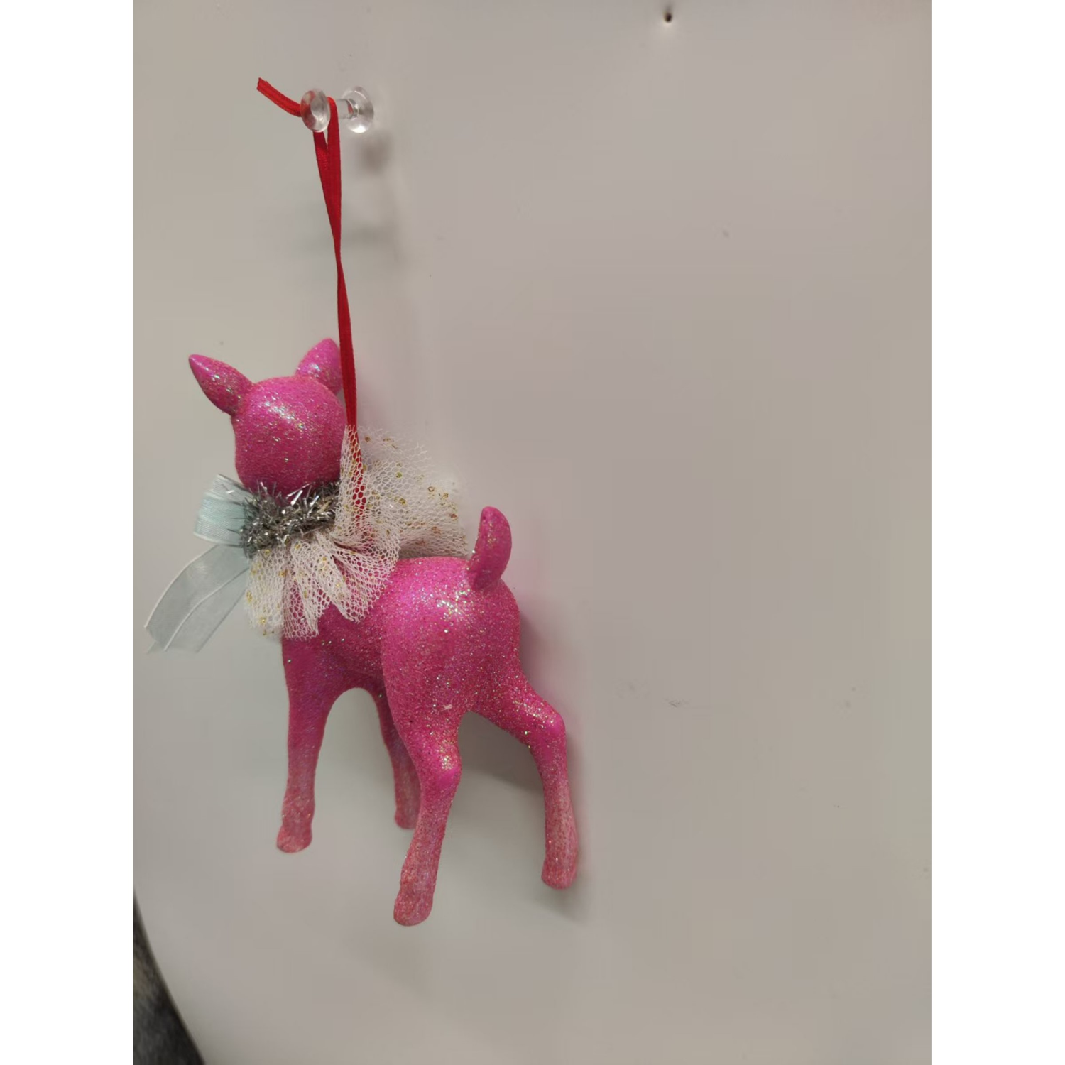 slide 4 of 4, December Home Resin Reindeer Ornament, 2 Assortment, 4.75 in