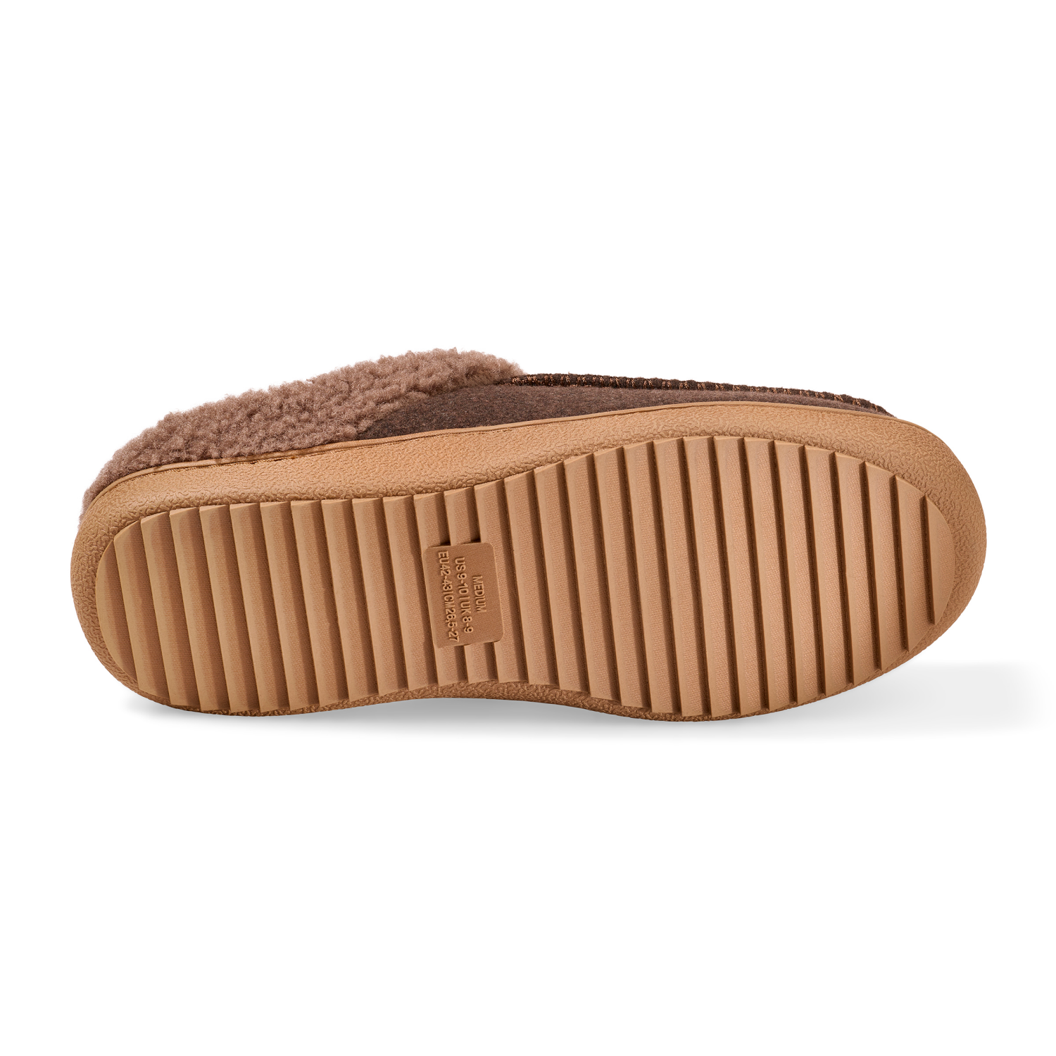 slide 3 of 8, Falls Creek Men's Slipper Lee, Brown, Size S, 1 ct