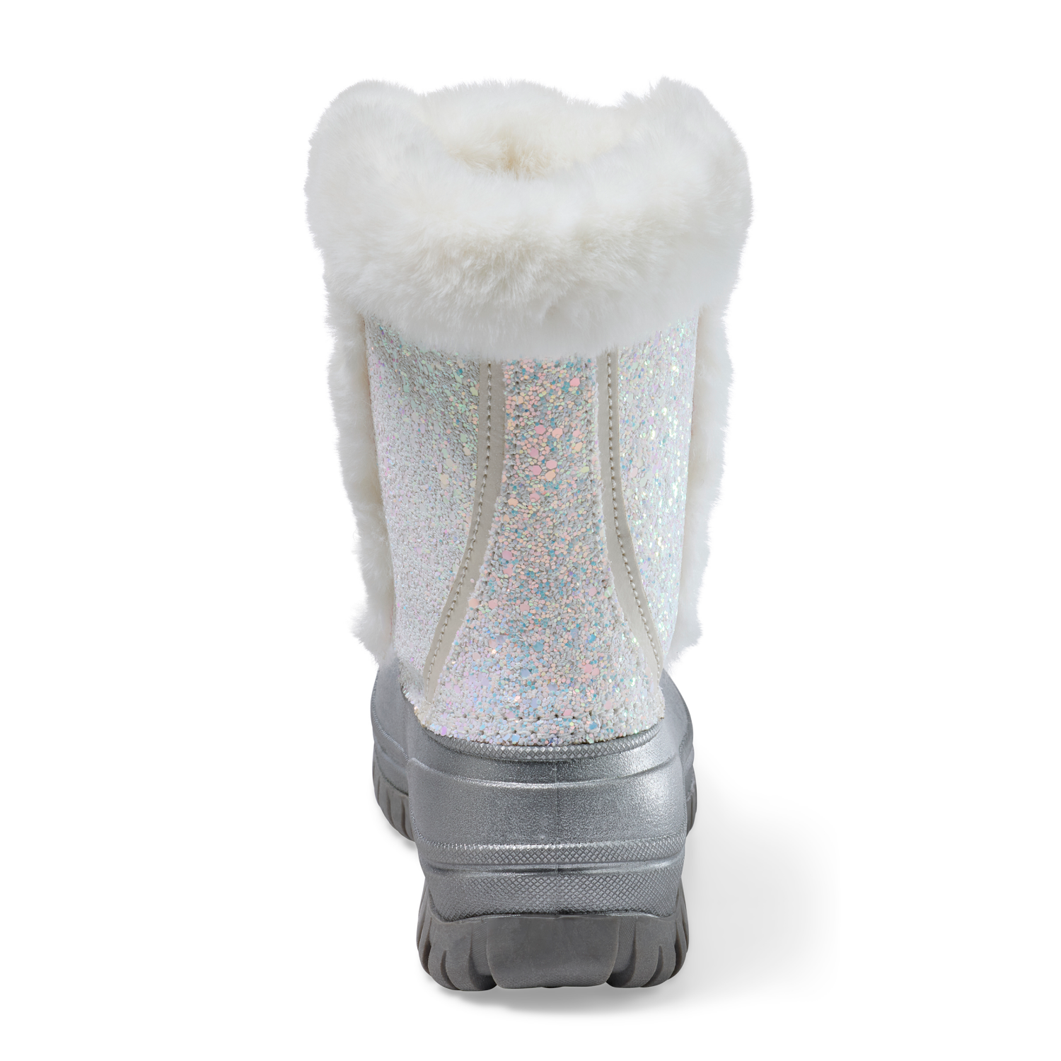 slide 2 of 6, Falls Creek Girls' Winter Boot, White, Size 4, 1 ct