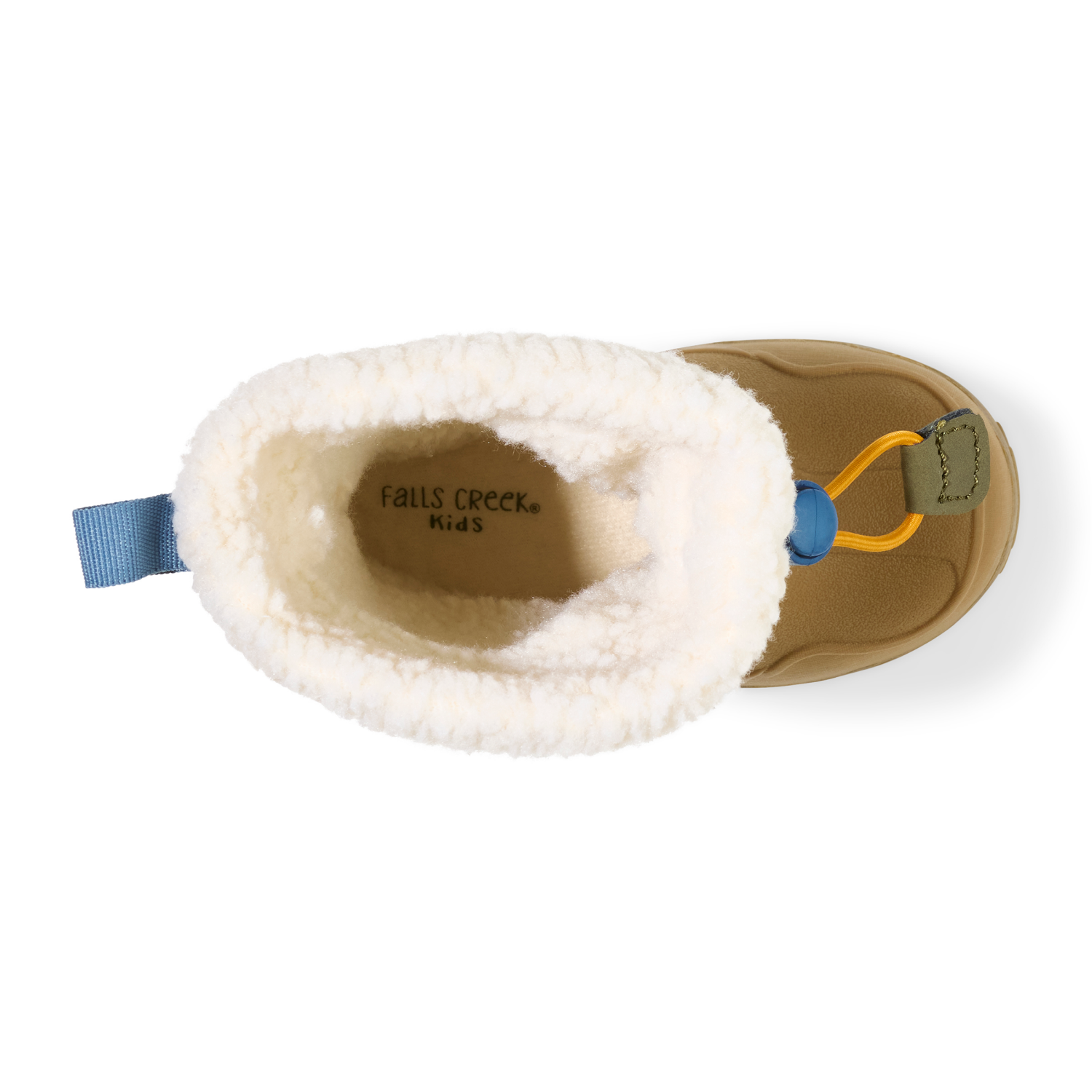 slide 6 of 6, Falls Creek Kids Toddler Boys' Veddie Winter Boot, Tan, Size 7, 1 ct