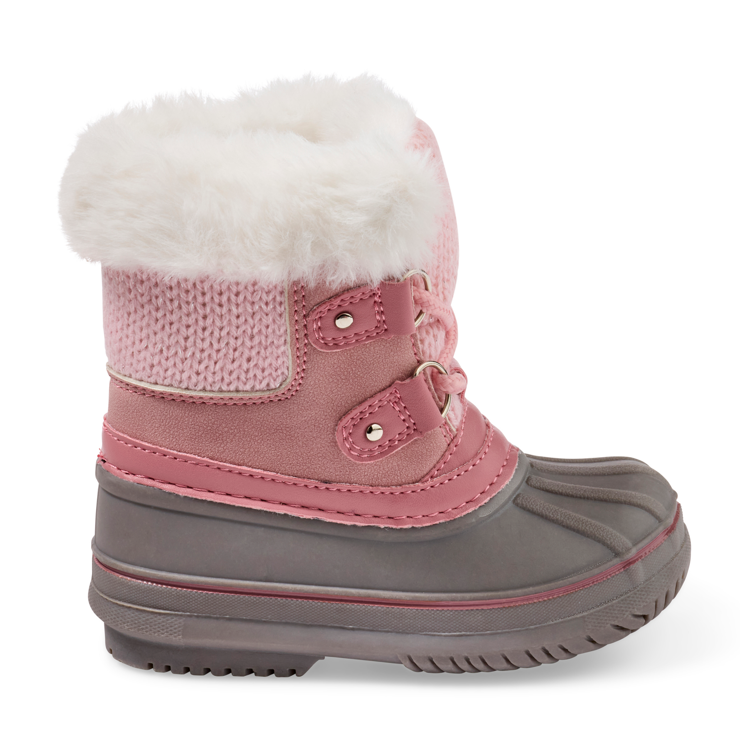 slide 5 of 6, Falls Creek Kids Toddler Girls' Lil Tottie Winter Boot, Pink, Size 11, 1 ct
