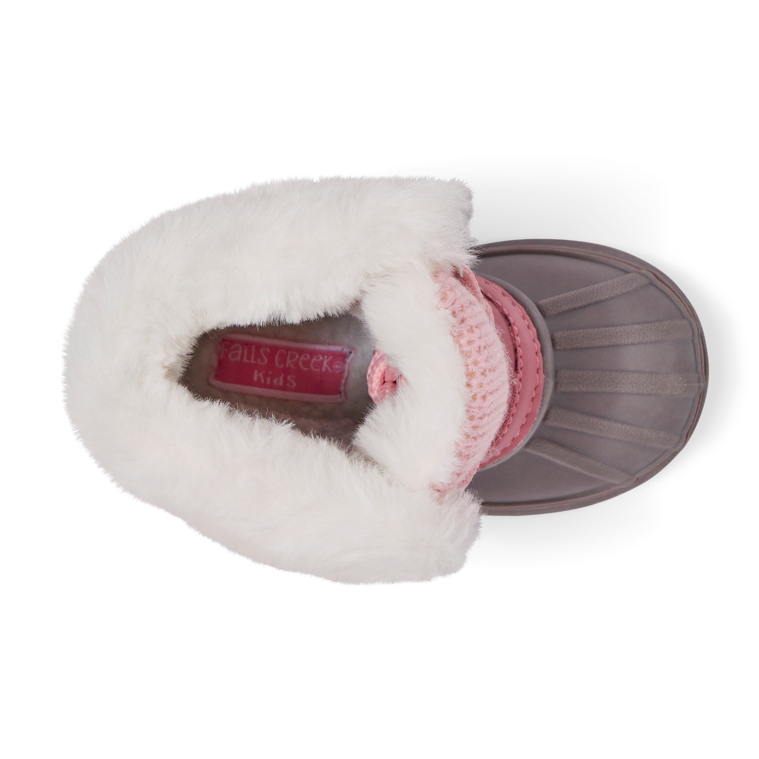 slide 6 of 6, Falls Creek Kids Toddler Girls' Lil Tottie Winter Boot, Pink, Size 11, 1 ct