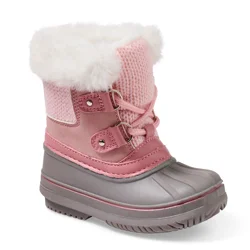 Falls Creek Kids Toddler Girls&#x27; Lil Tottie Winter Boot, Pink, Size 11