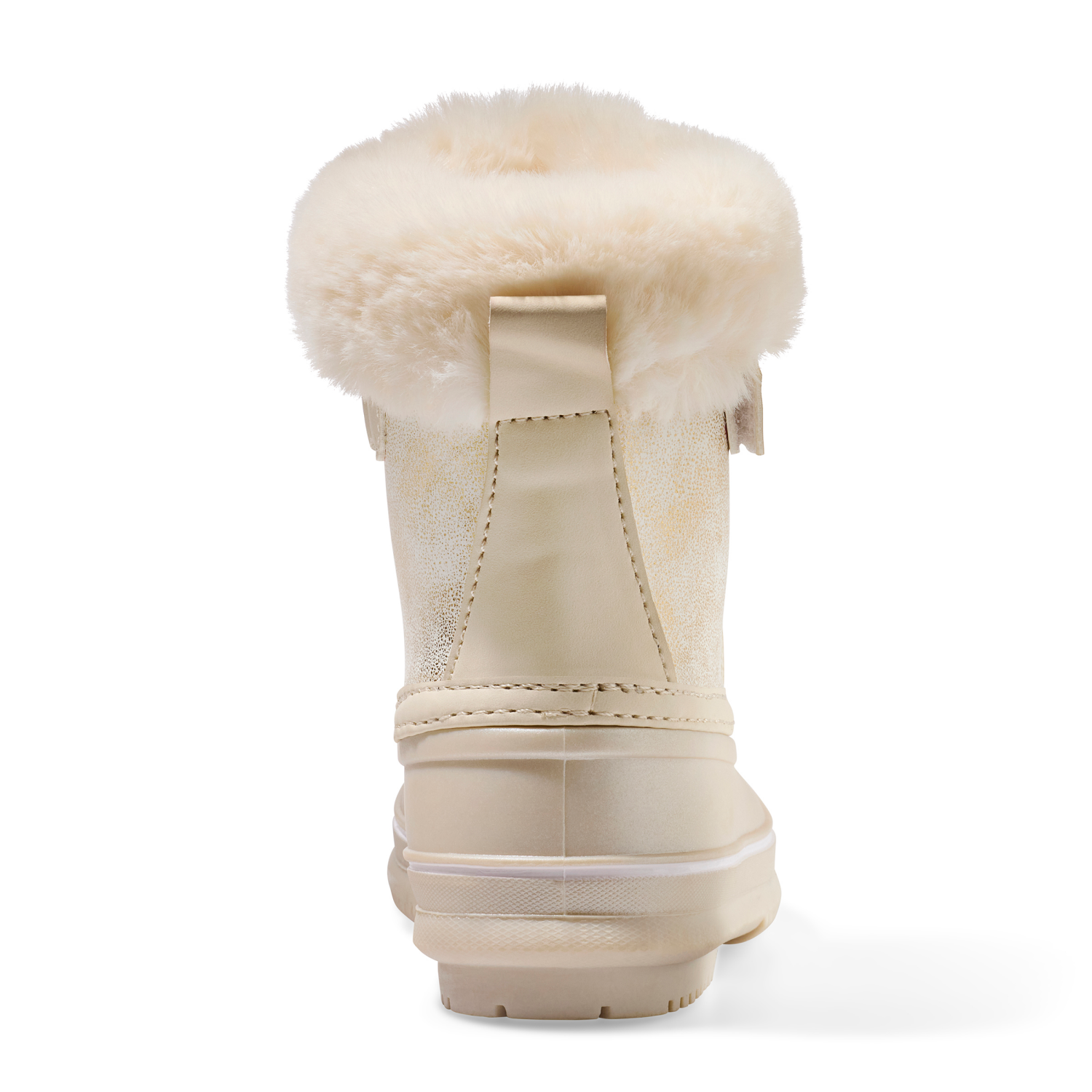 slide 2 of 6, Falls Creek Kids Toddler Girls' Snow Winter Boot, White, Size 6, 1 ct