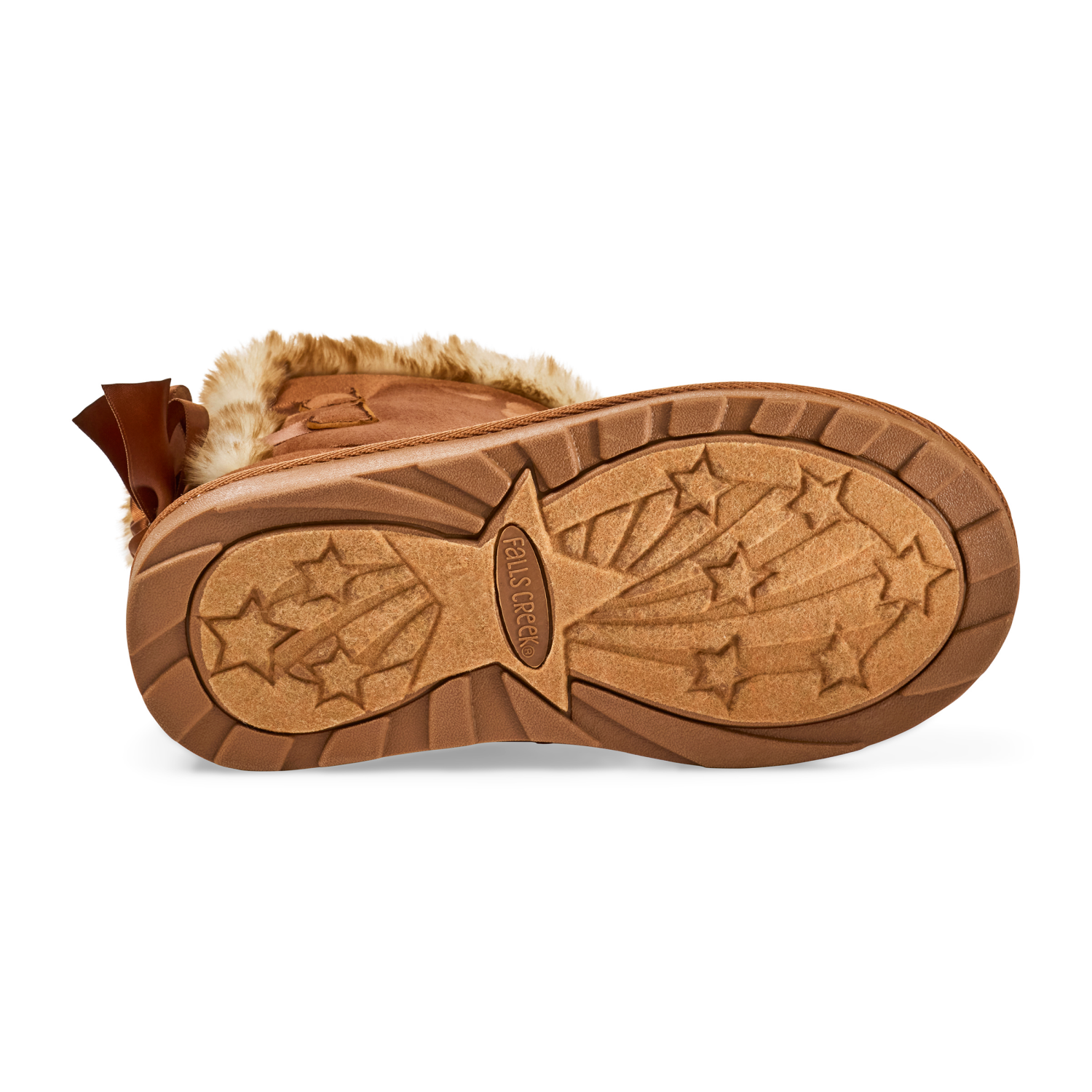 slide 3 of 6, Falls Creek Girls' Sophia S Fashion Boot, Chestnut, Size 3, 1 ct