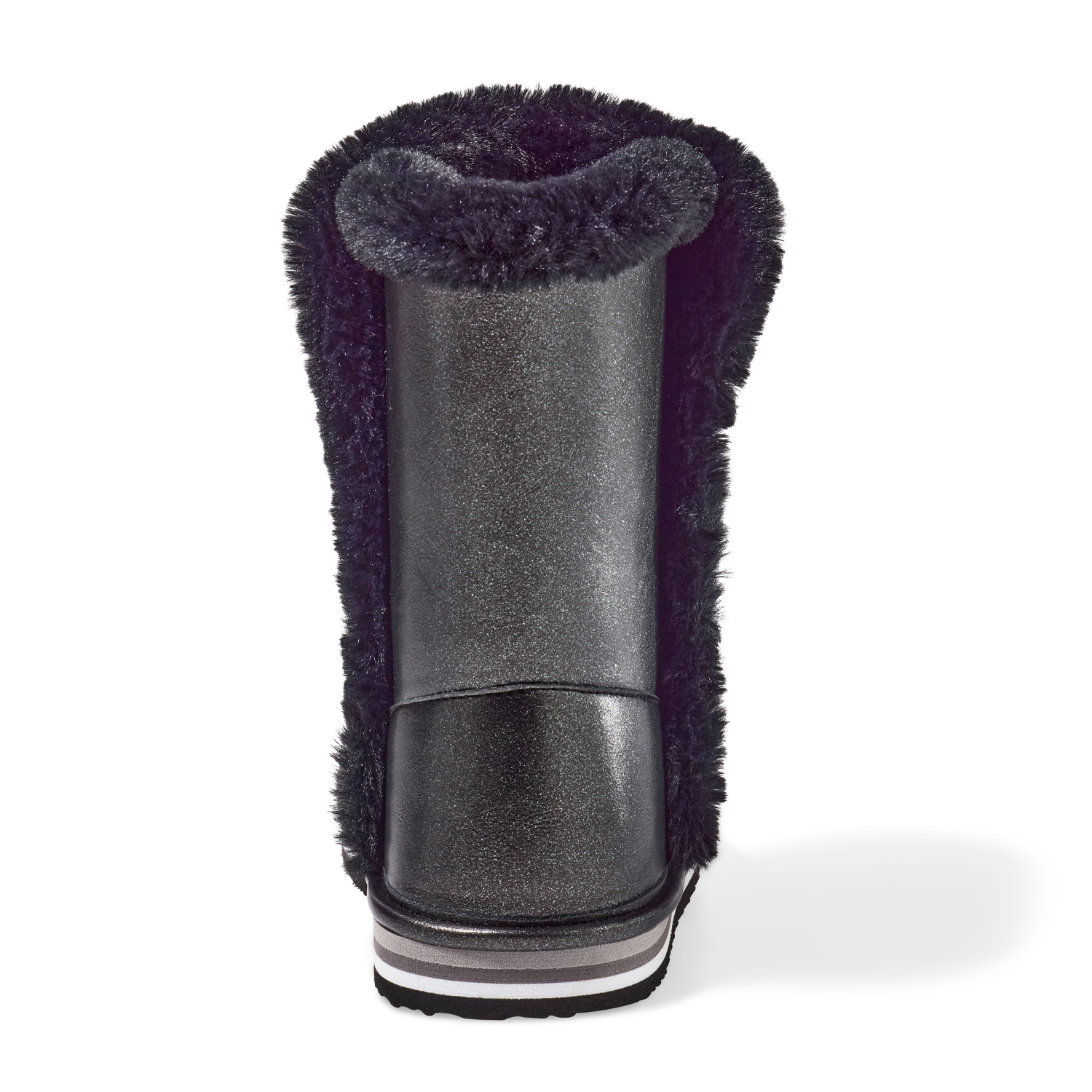 slide 2 of 6, Falls Creek Girls' Millie Fashion Boot, Black, Size 12, 1 ct