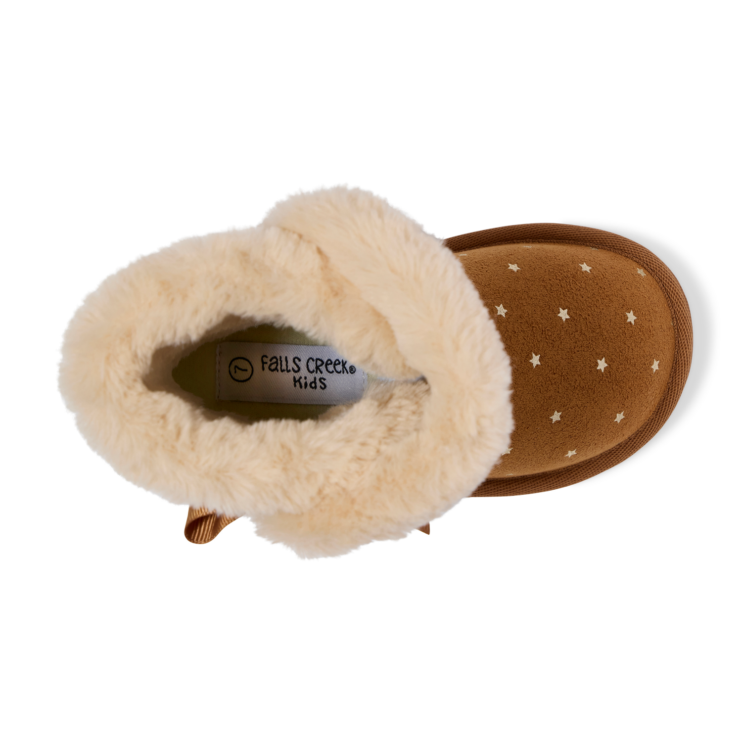 slide 6 of 6, Falls Creek Kids Toddler Girls' Fashion Boot, Tan, Size 9, 1 ct