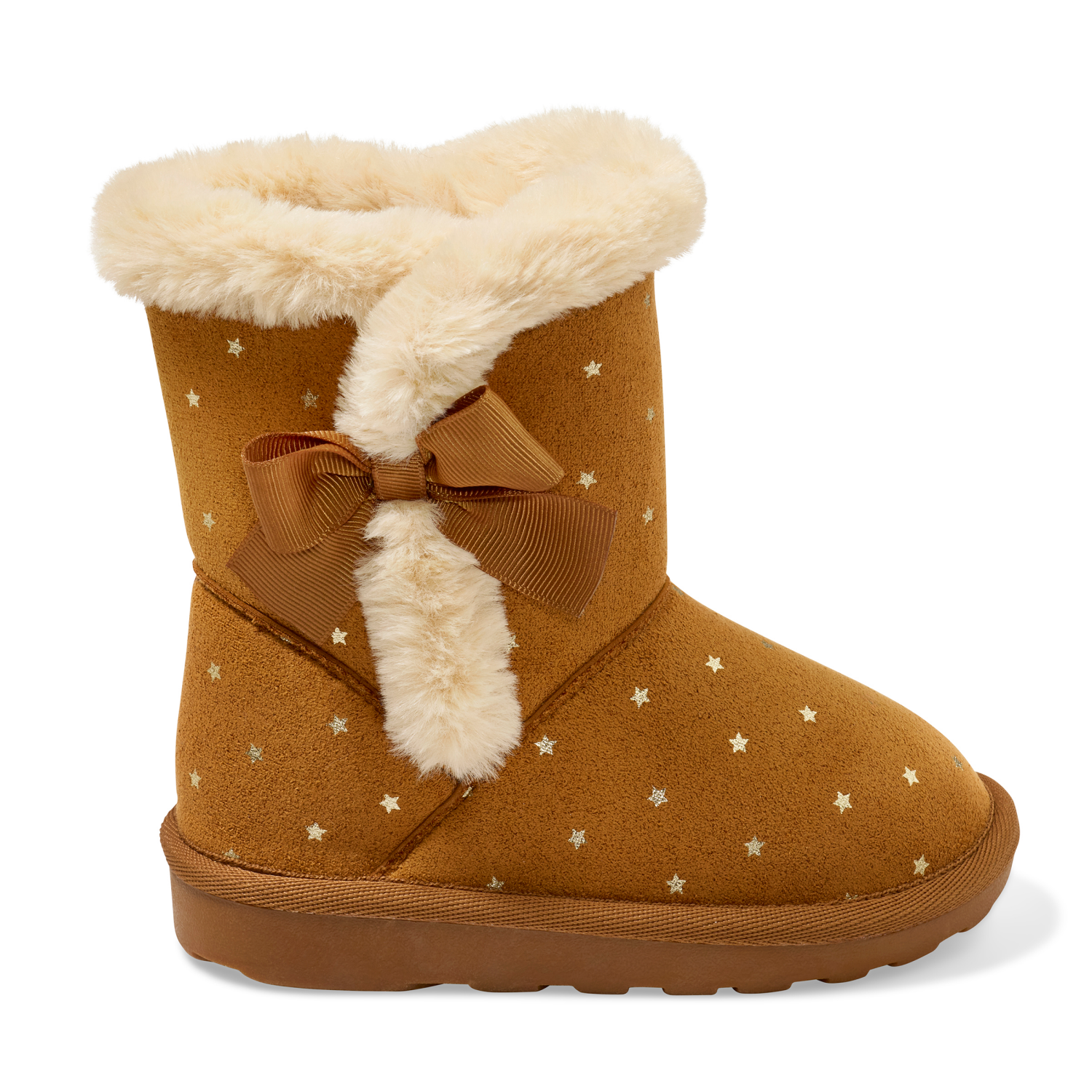 slide 5 of 6, Falls Creek Kids Toddler Girls' Fashion Boot, Tan, Size 10, 1 ct