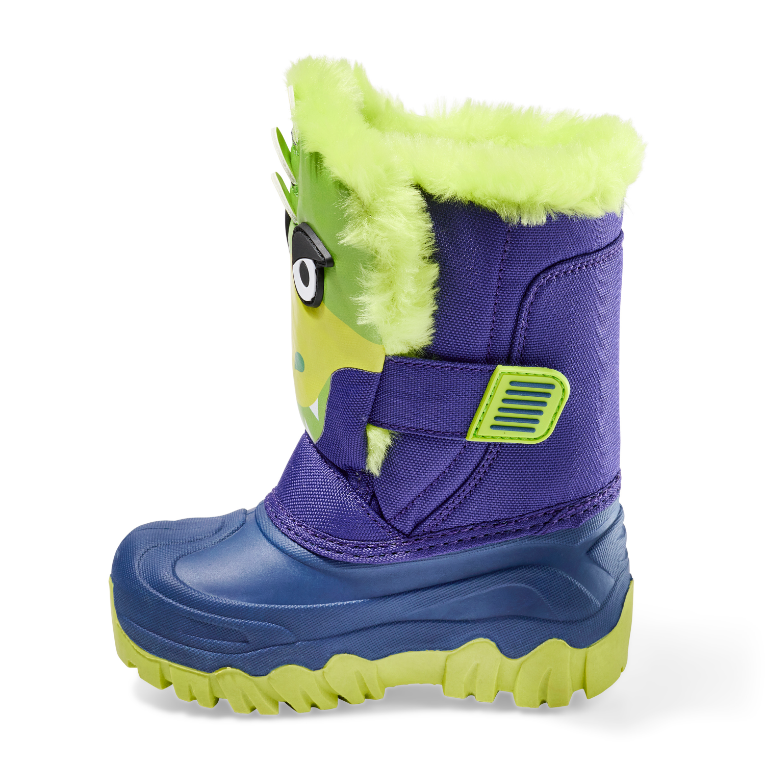 slide 4 of 6, Falls Creek Kids Toddler Boys' 3D Dino Winterboot, Blue, Size 7, 1 ct