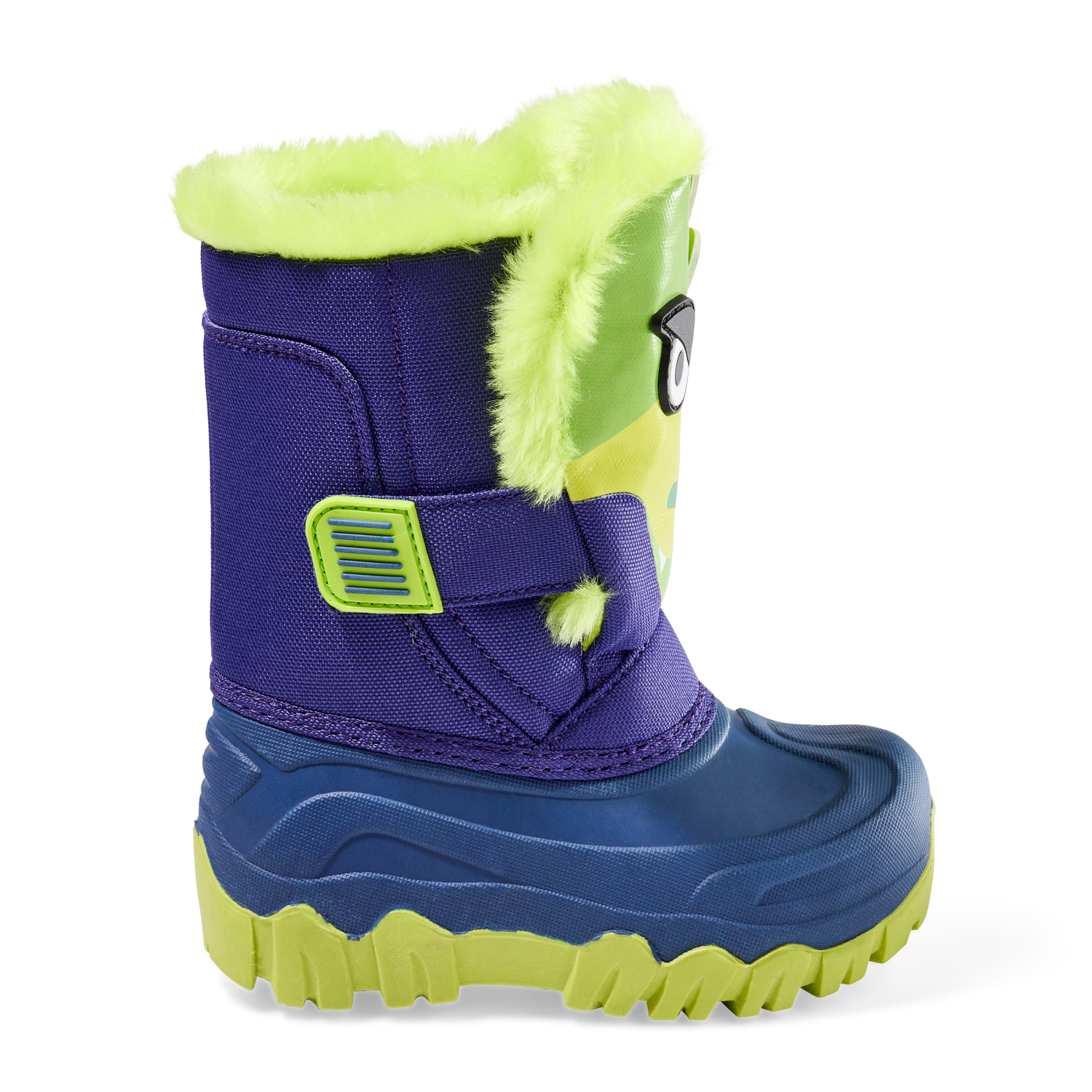 slide 5 of 6, Falls Creek Kids Toddler Boys' 3D Dino Winterboot, Blue, Size 9, 1 ct