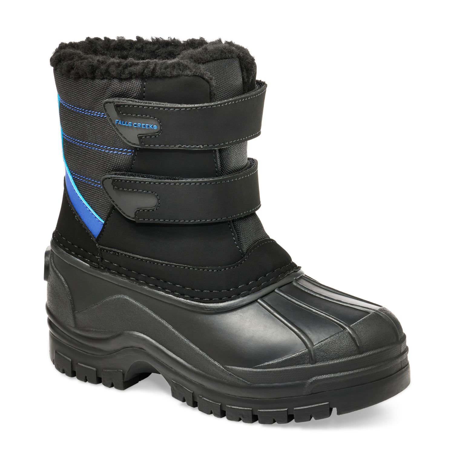 slide 1 of 6, Falls Creek Boot Boys Kai, Black, Size 12, 1 ct