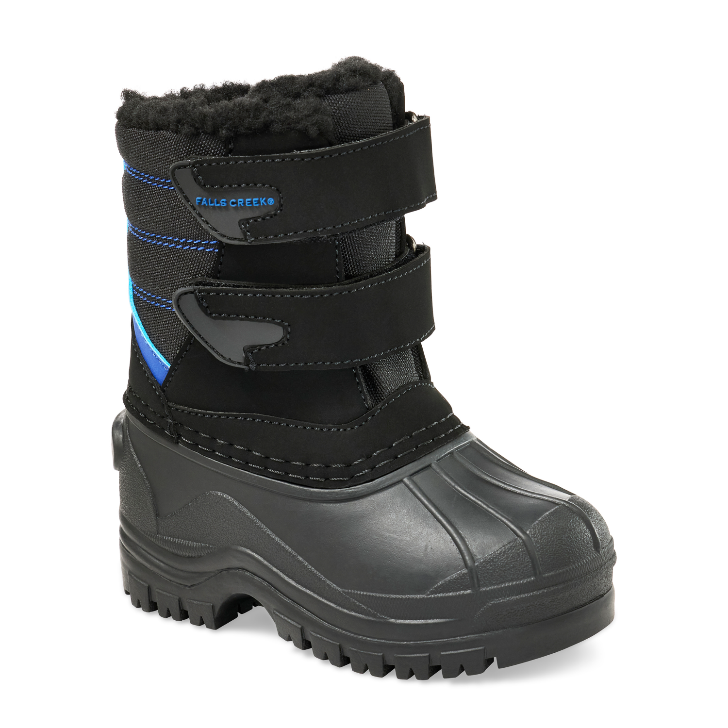 slide 1 of 6, Falls Creek Kids Falls Creek Boot Toddler Boys Kai, Black, Size 10T, 1 ct