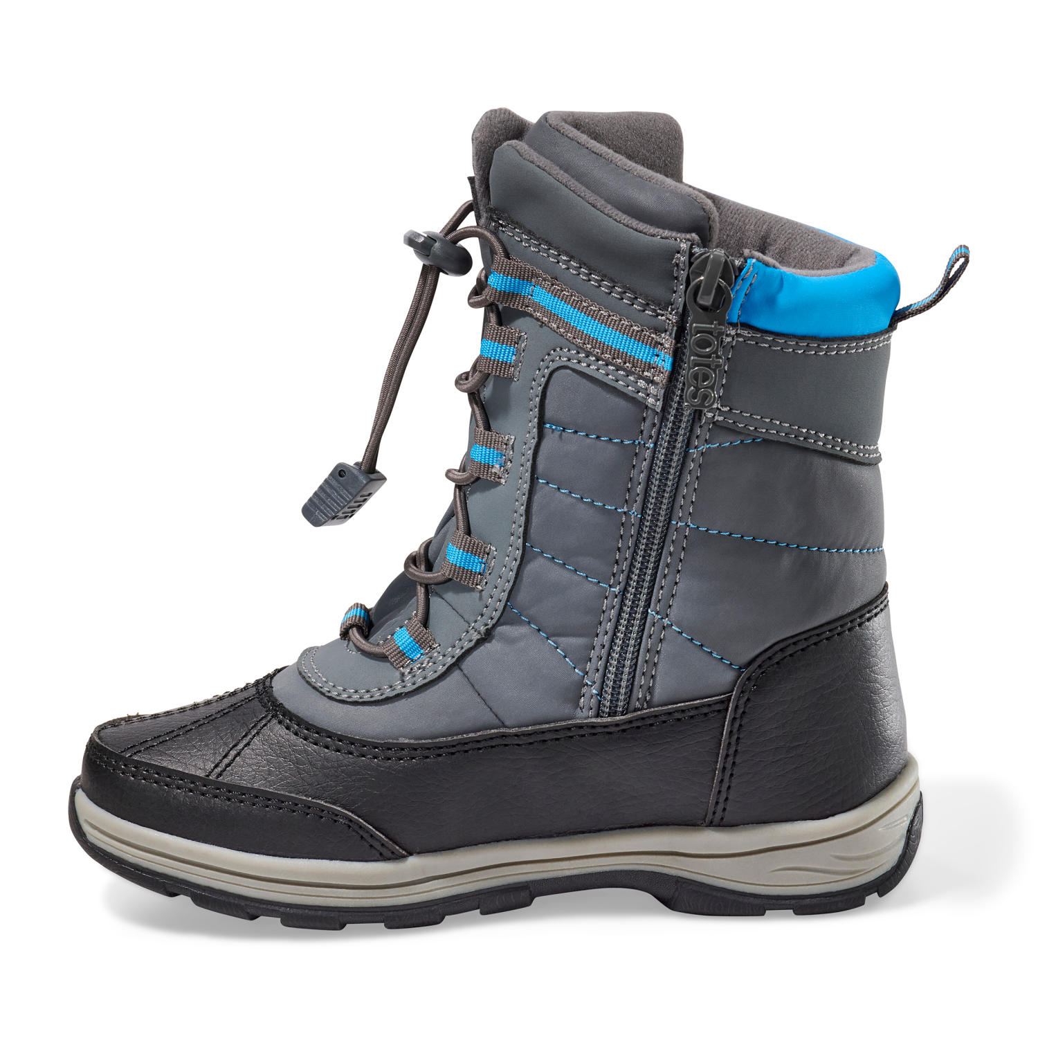 slide 4 of 6, Totes Pronge Boot, Black, Size 4, Size 4