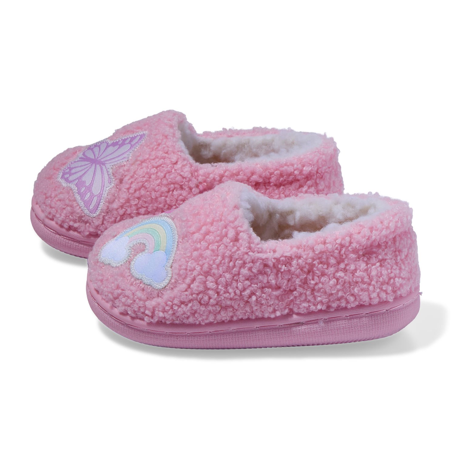 slide 4 of 6, Falls Creek Kids Girl Aline Butterfly. Pink. Size S, 1 ct