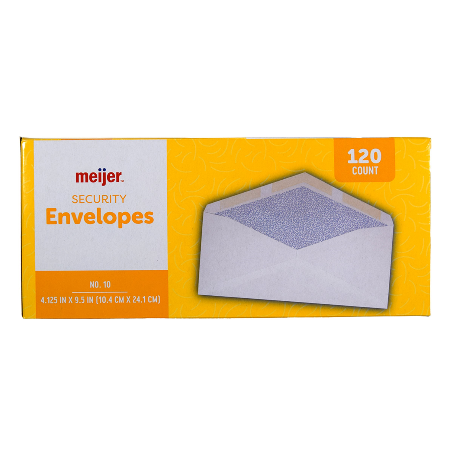 slide 2 of 6, Meijer Security Envelope #10 120ct, 120 ct