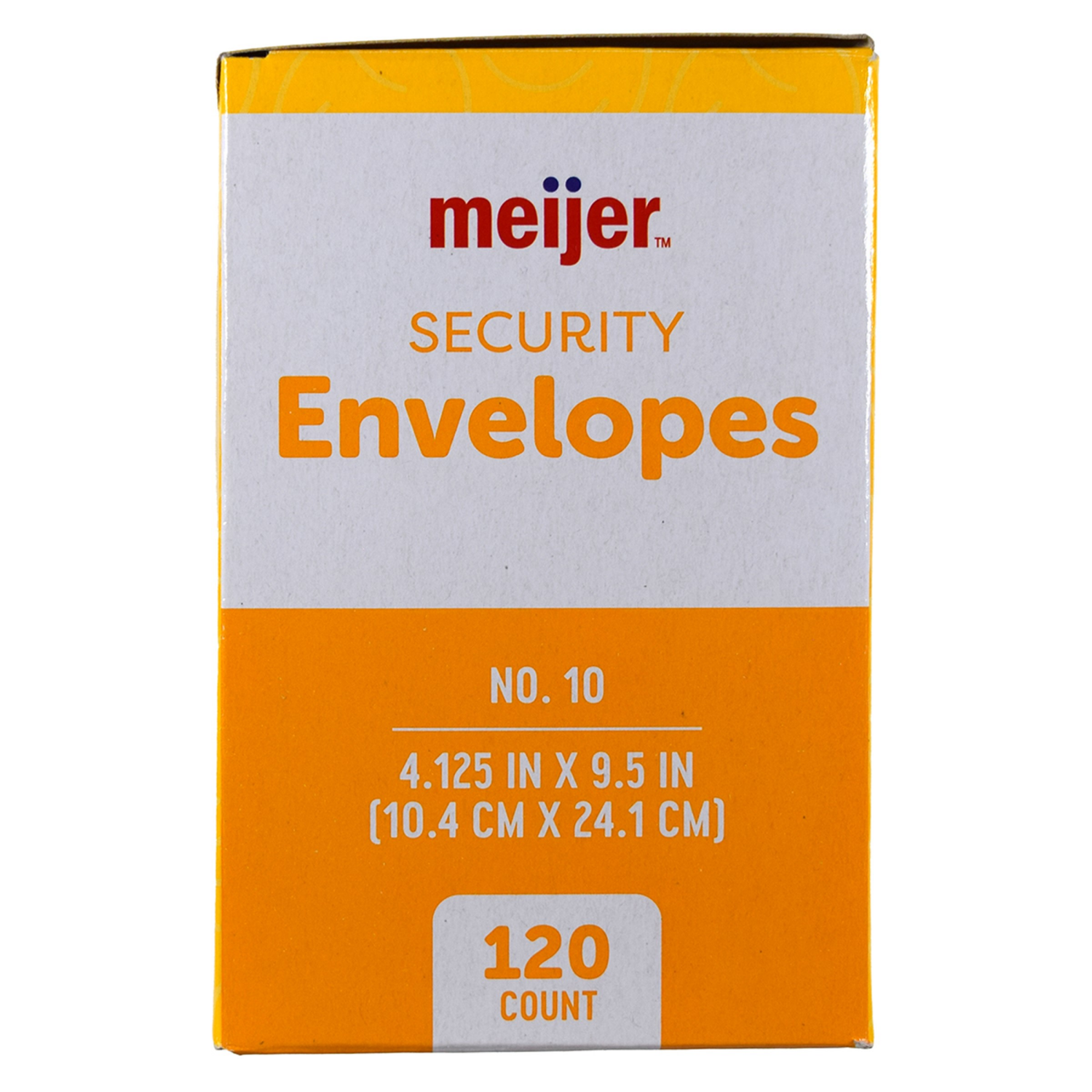 slide 4 of 6, Meijer Security Envelope #10 120ct, 120 ct