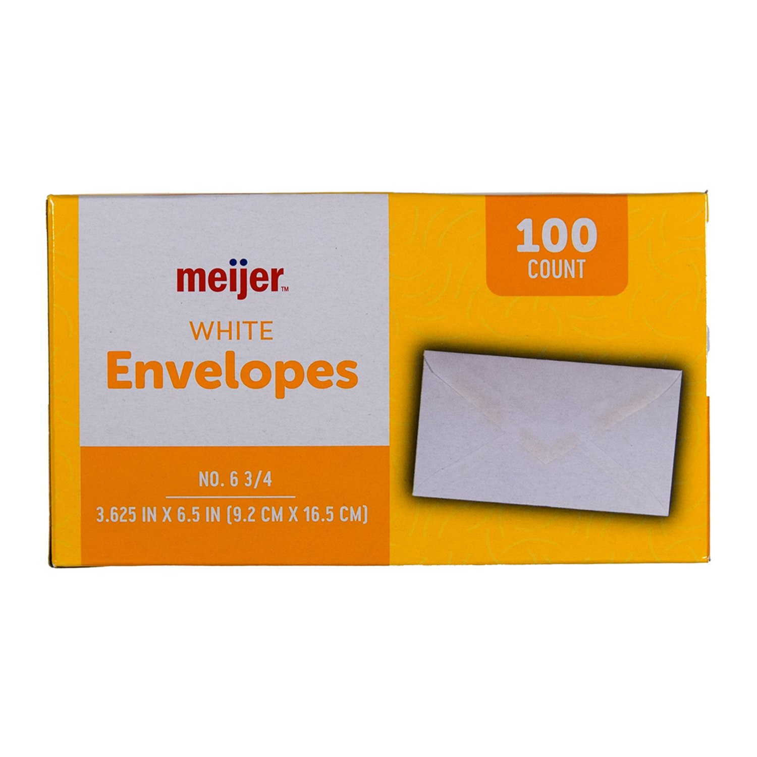 slide 2 of 6, Meijer Envelopes 6-3/4 100ct, 100 ct