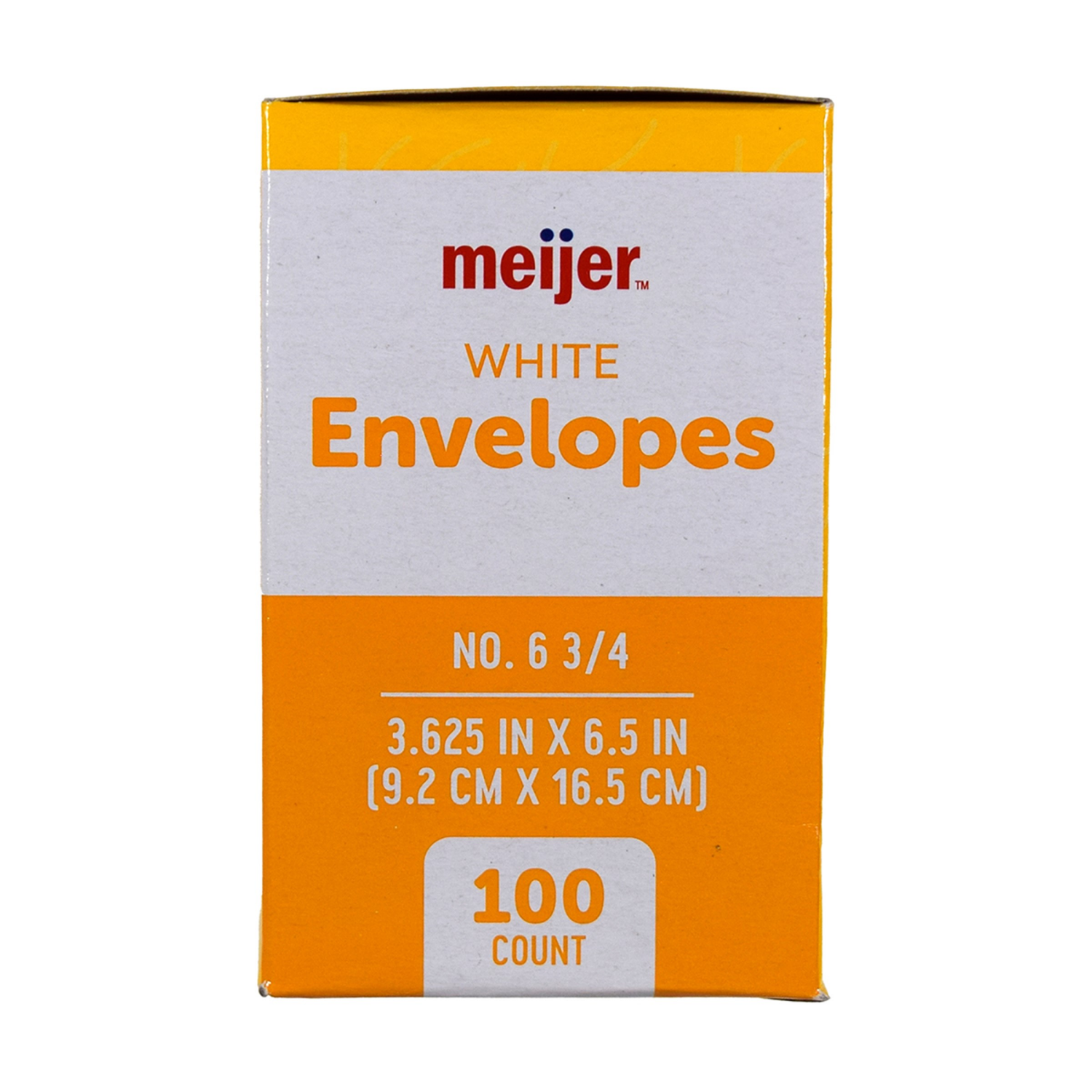 slide 4 of 6, Meijer Envelopes 6-3/4 100ct, 100 ct