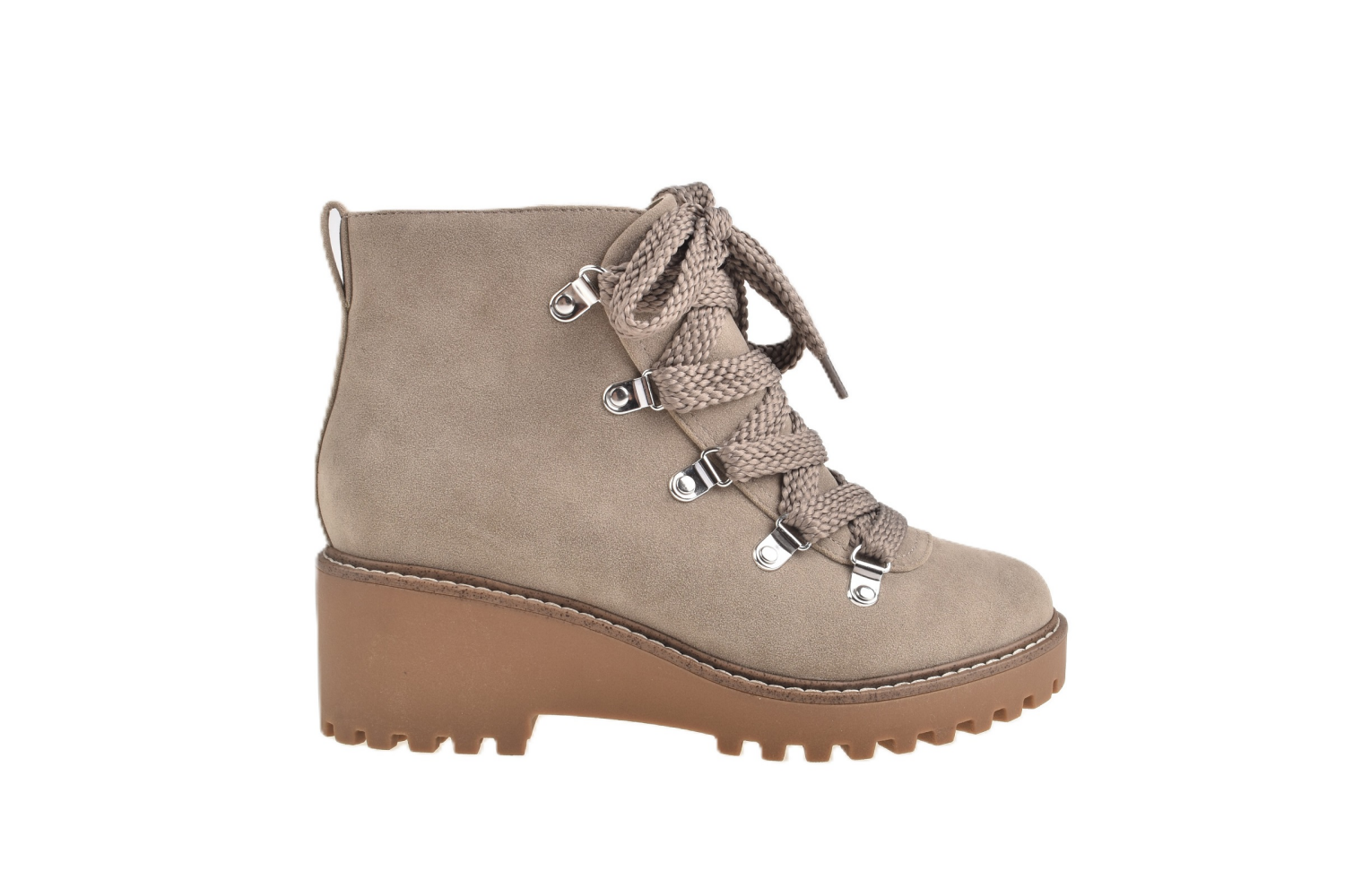 slide 5 of 6, Falls Creek Women's Camilla Hiker Boot, Taupe, Size 7.5, 1 ct