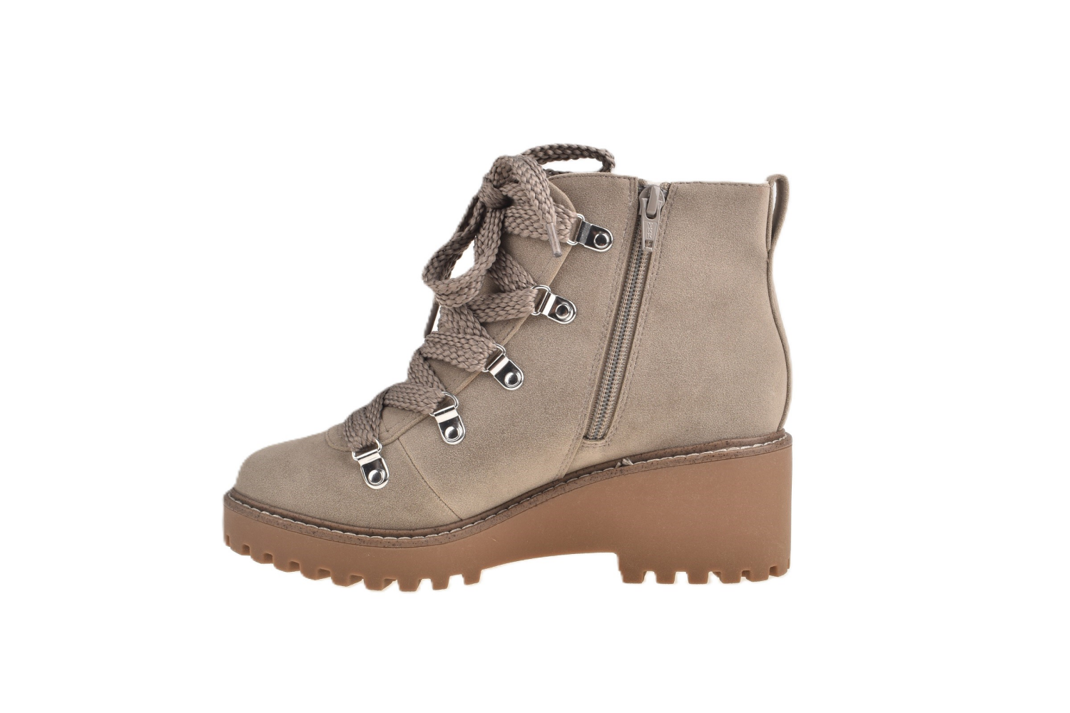 slide 4 of 6, Falls Creek Women's Camilla Hiker Boot, Taupe, Size 9.5, 1 ct