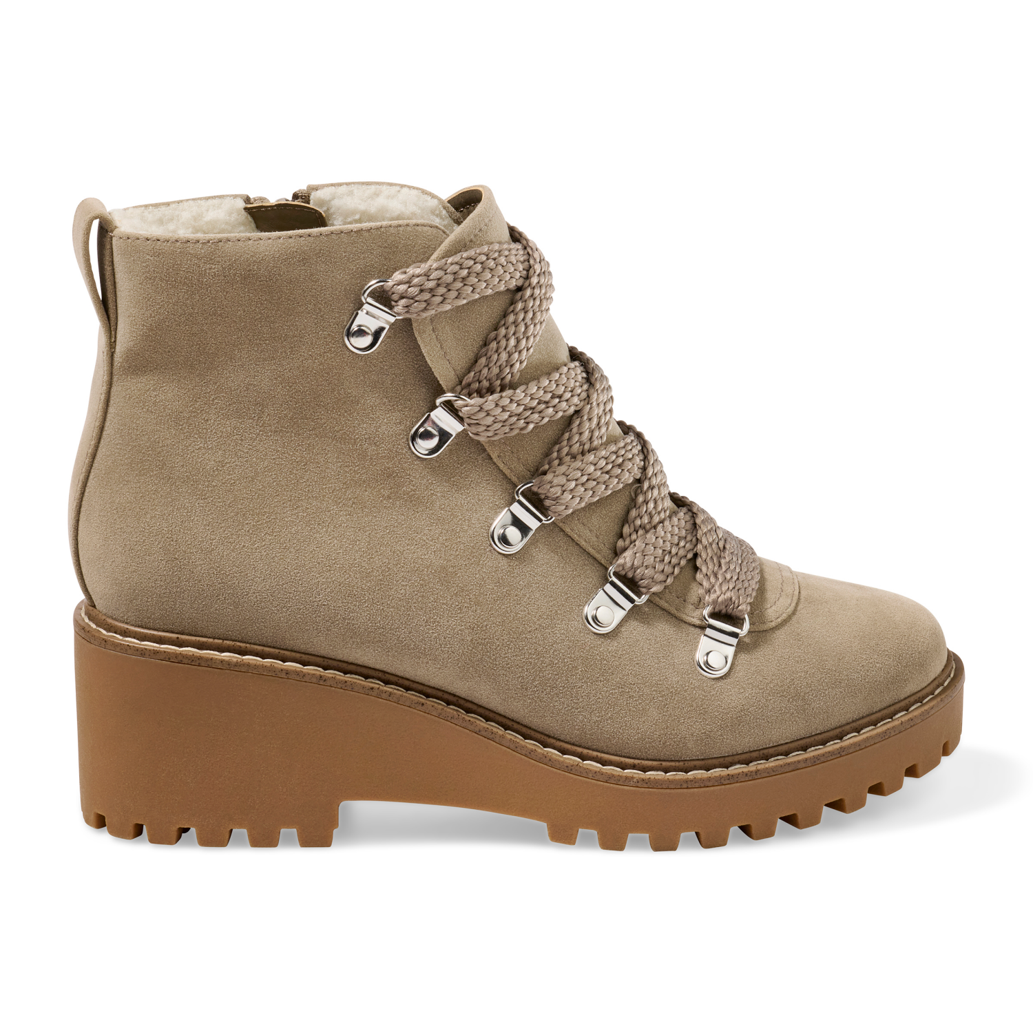 slide 5 of 6, Falls Creek Women's Camilla Hiker Boot, Taupe, Size 10, 1 ct
