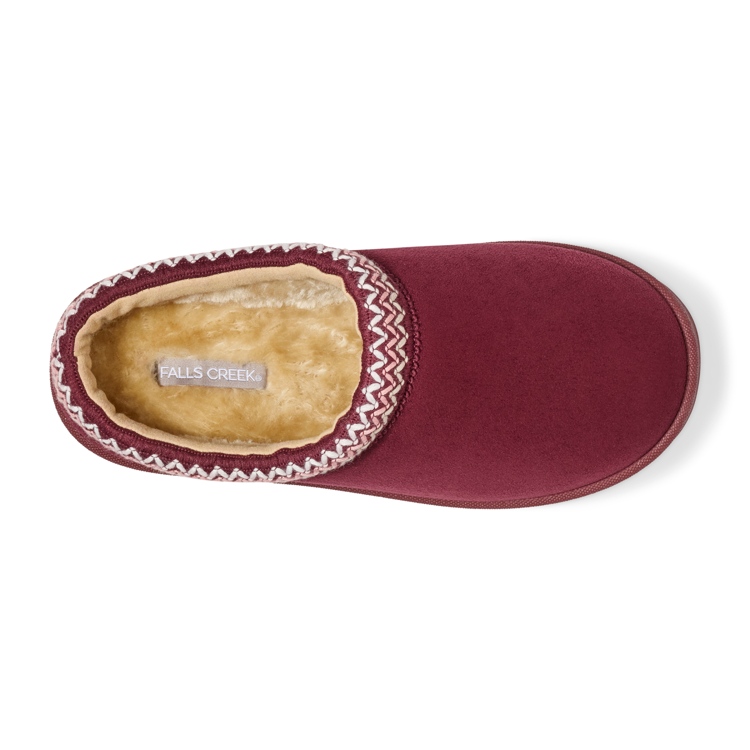 slide 5 of 6, Falls Creek Women Jane Casual Shoe, Wine, Size #8, 1 ct