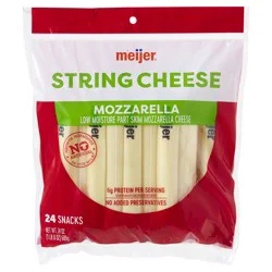 Mozzarella String Cheese, 24 Oz