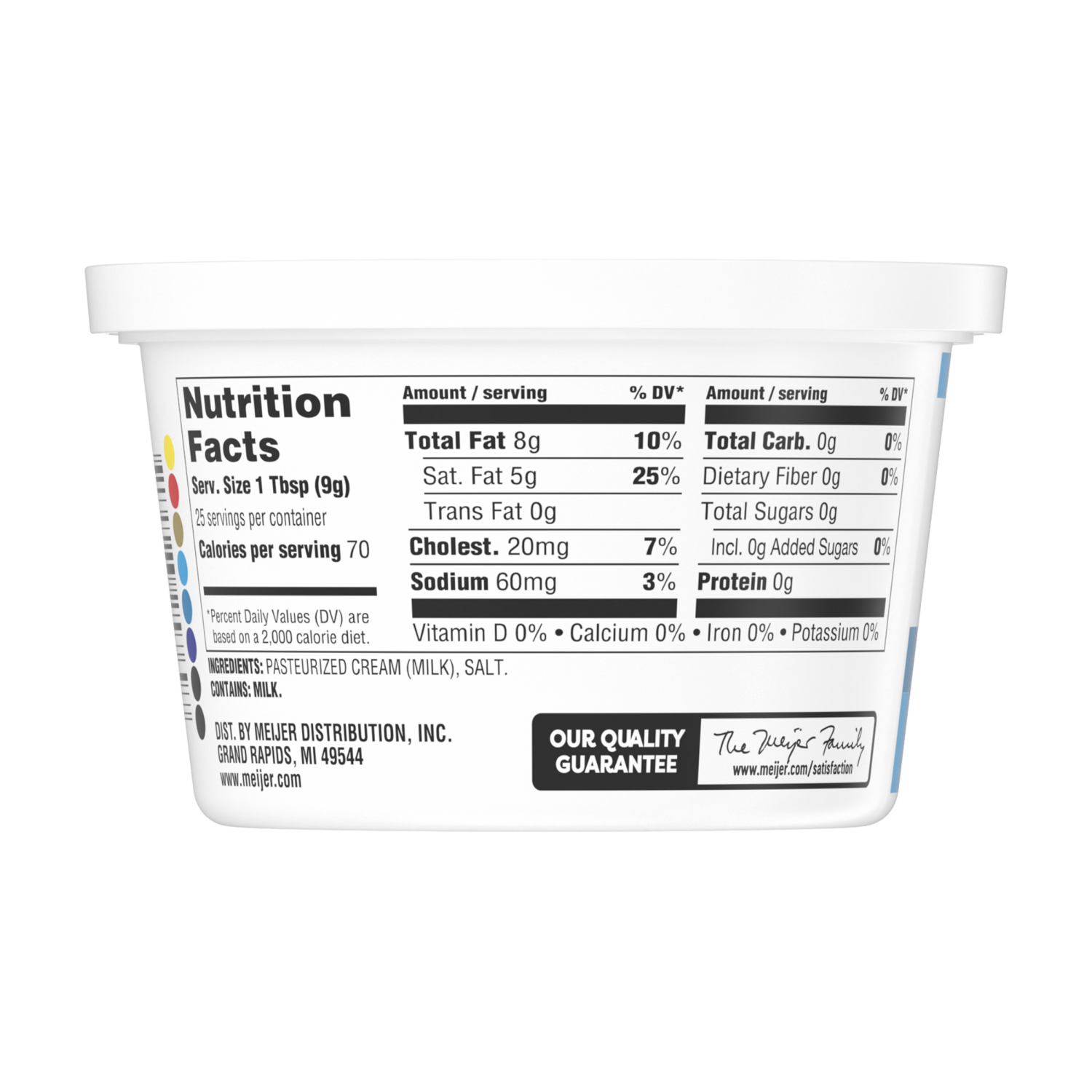 slide 2 of 4, MEIJER WHIPPED BUTTER SALTED 8 OZ, 8 oz