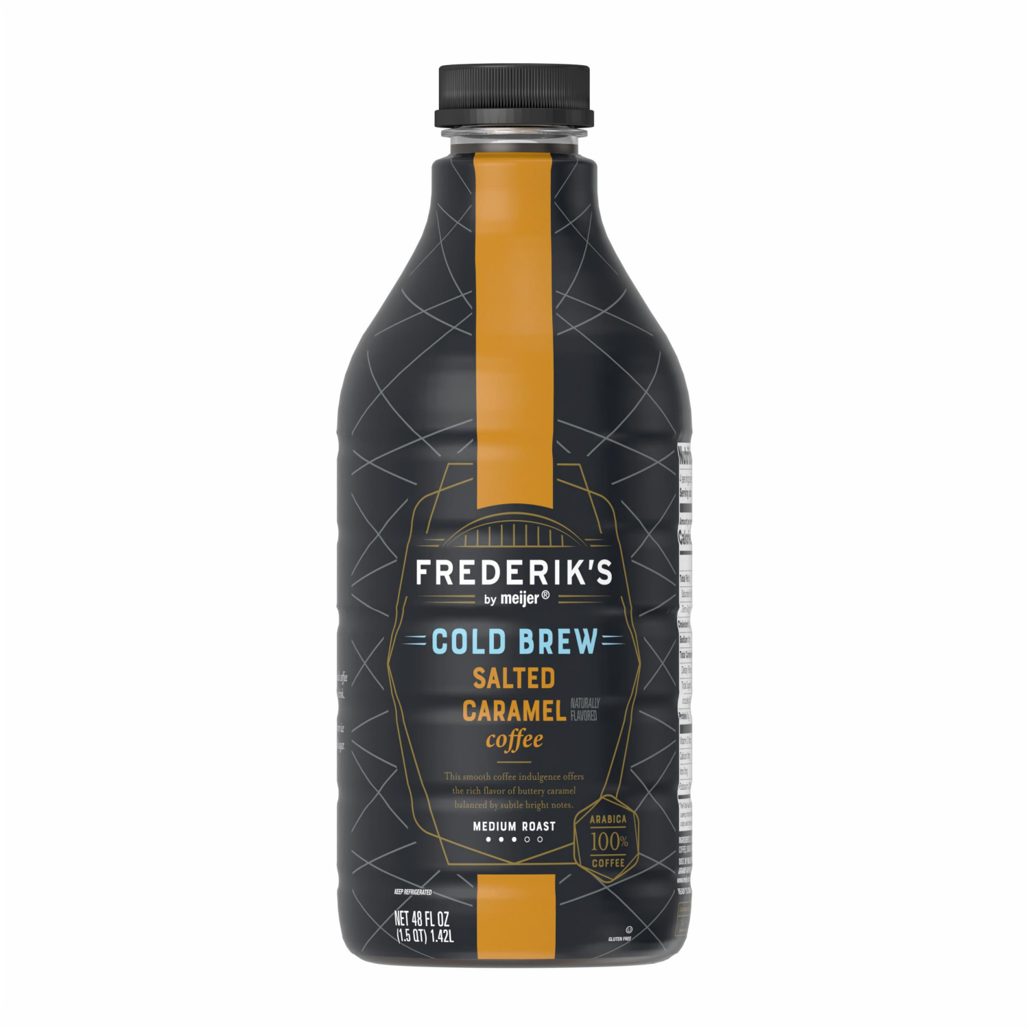slide 1 of 4, Frederik's By Meijer Frederik's Cold Brew Salted Caramel 48 oz, 48 oz