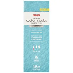 Meijer Variety Pack Cotton Swabs