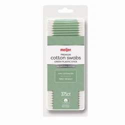 Meijer Plastic Swab/Colors - Green