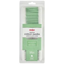 Meijer Plastic Swab/colors - Green