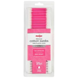 Meijer Plastic Swab/colors - Pink