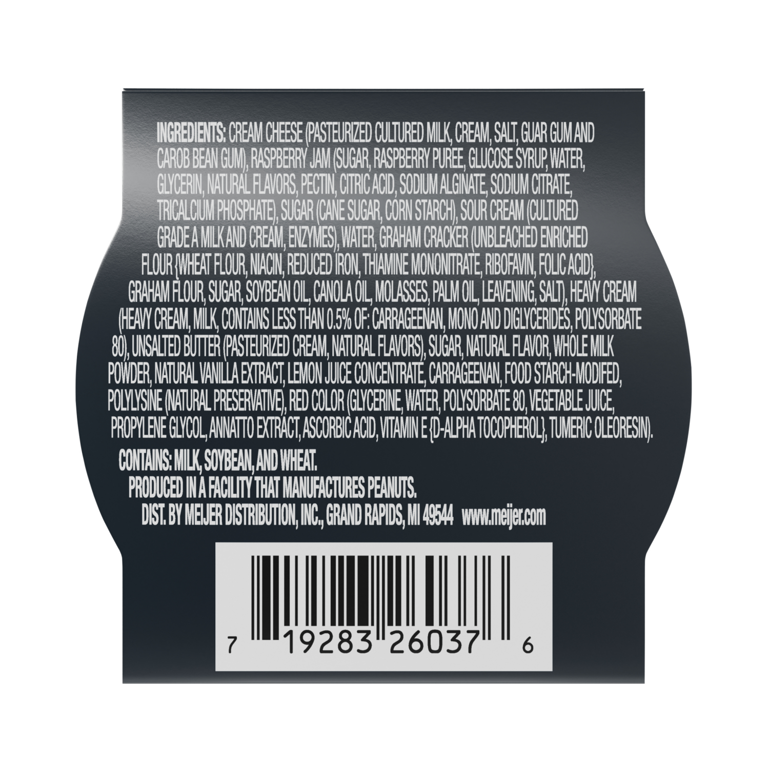 slide 3 of 6, Frederik's By Meijer FREDERIK's RASPBERRY CHEESECAKE 3.52 OZ, 3.52 oz