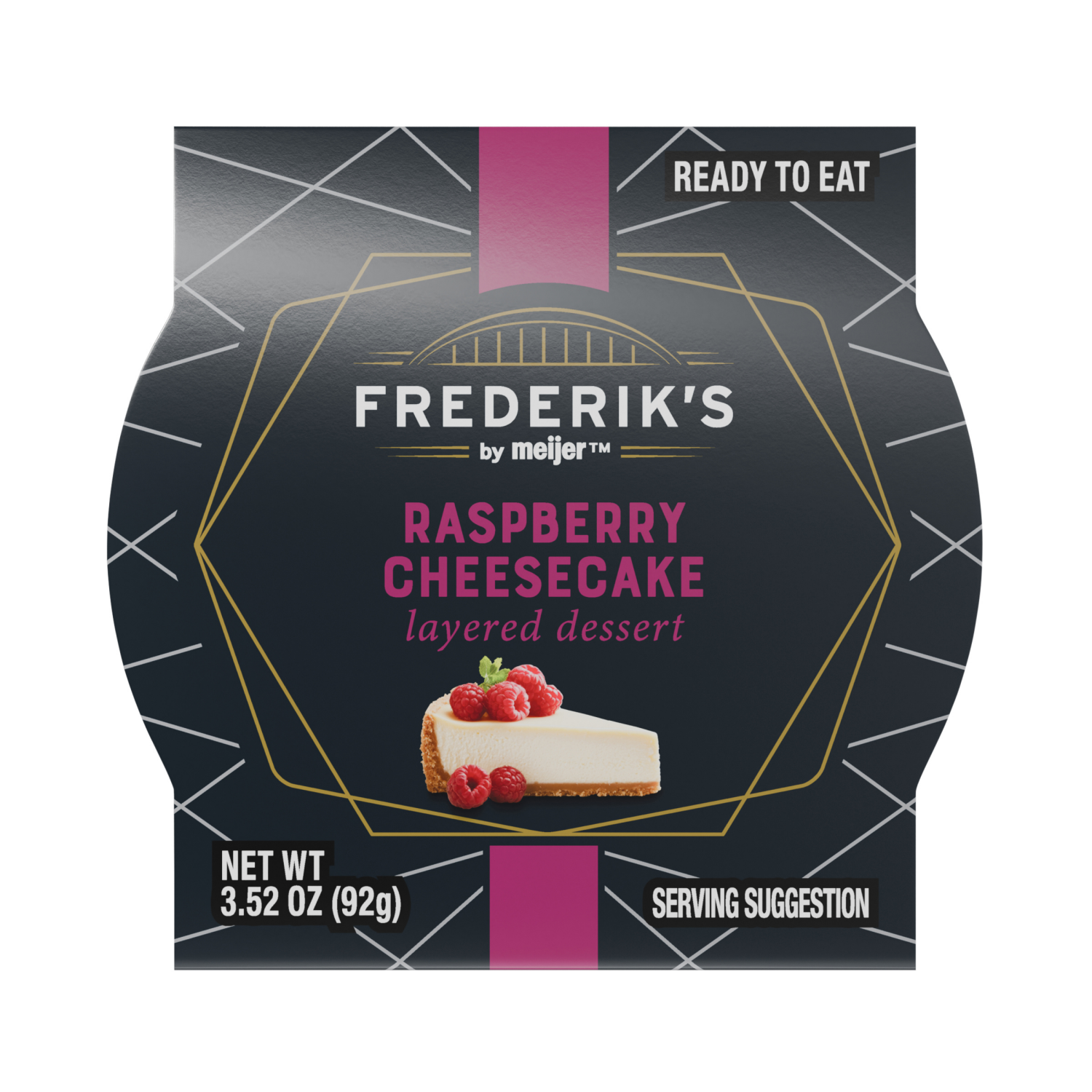 slide 6 of 6, Frederik's By Meijer FREDERIK's RASPBERRY CHEESECAKE 3.52 OZ, 3.52 oz