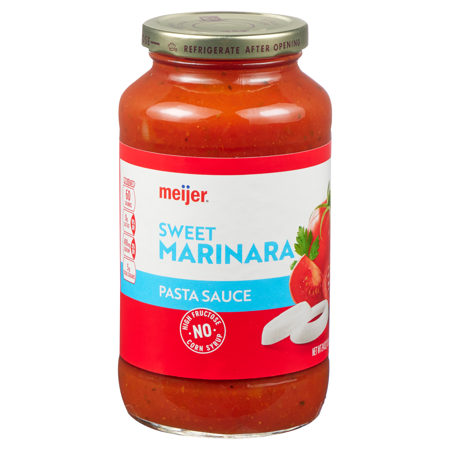 slide 3 of 3, Meijer Sweet Marinara Pasta Sauce, 24 oz