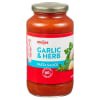 slide 16 of 17, Meijer Garlic Herb Pasta Sauce, 24 oz