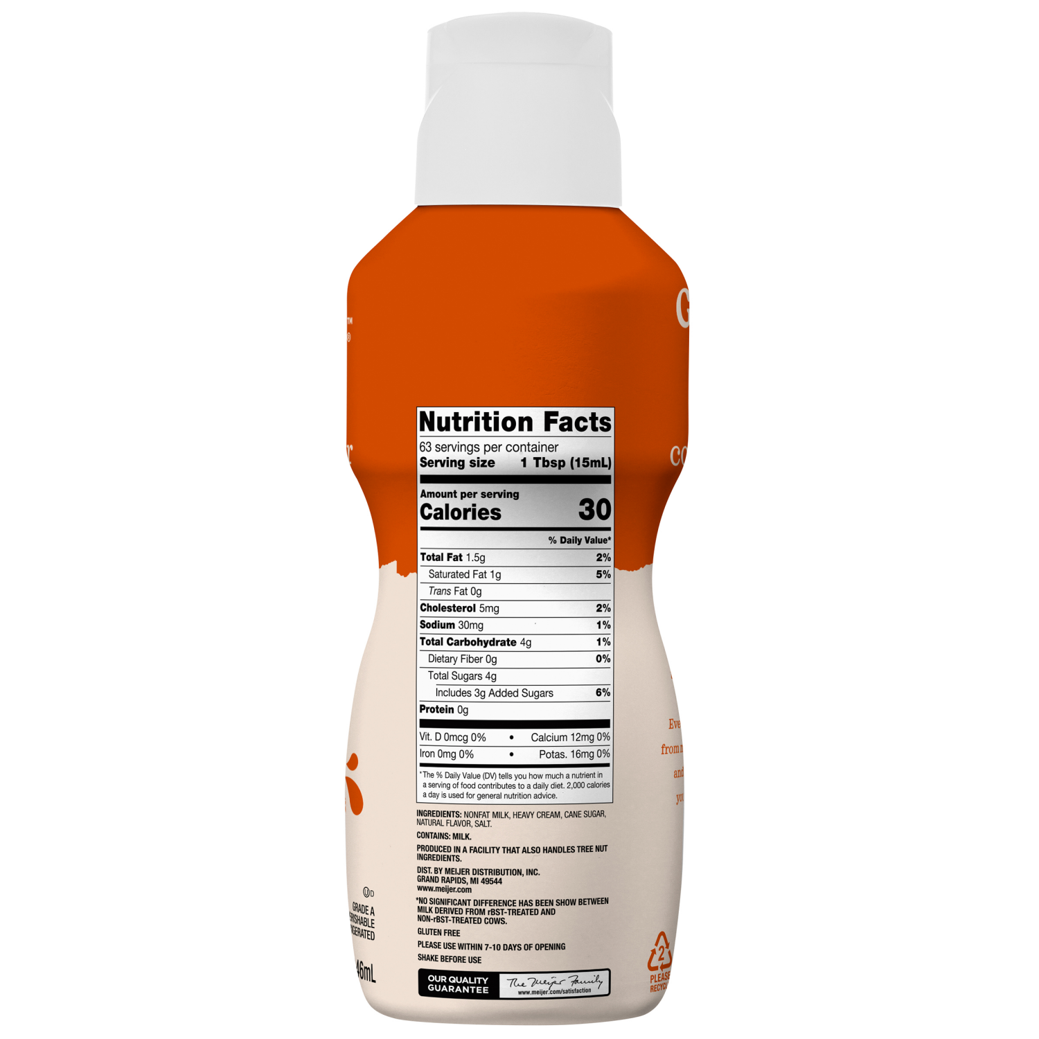 slide 3 of 3, True Goodness Real Dairy Salted Caramel Coffee Creamer, 32 oz, 32 oz