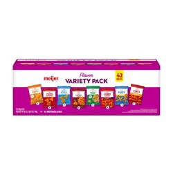 Meijer Flavor Potato Chips Variety Pack 42 Ct/1 Oz